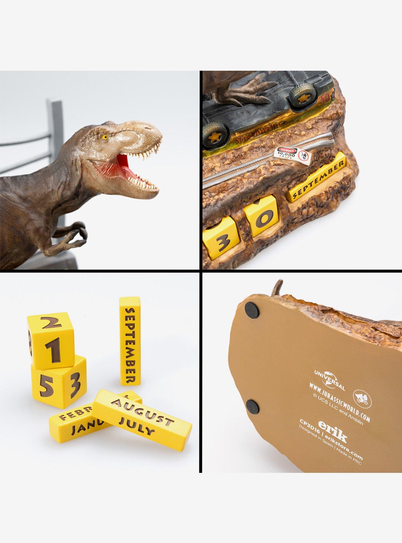 Jurassic Park 3D Perpetual Calendar, , alternate