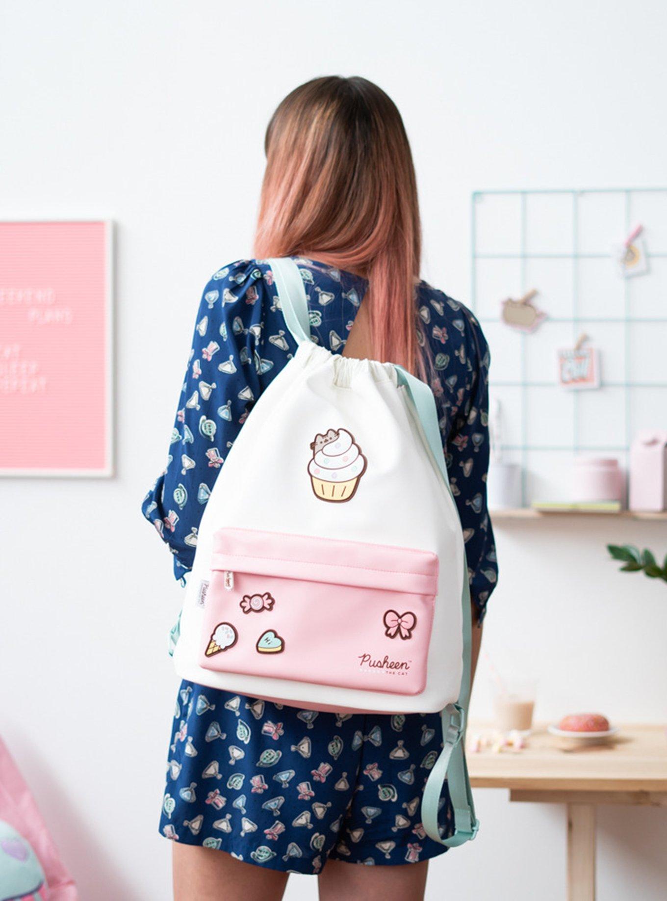 Pusheen Rose Collection Gym Bag, , alternate