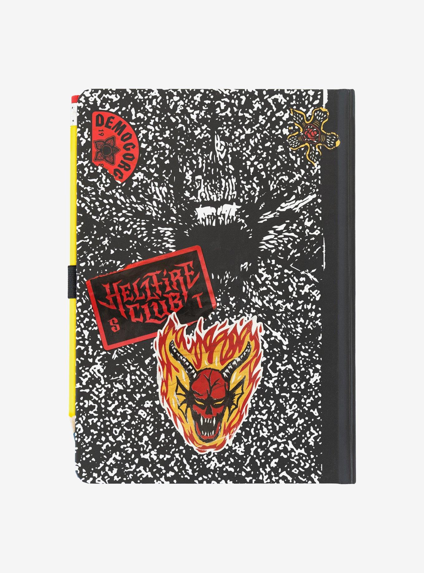 Stranger Things Composition Book Premium A5 Notebook With Pencil, , hi-res