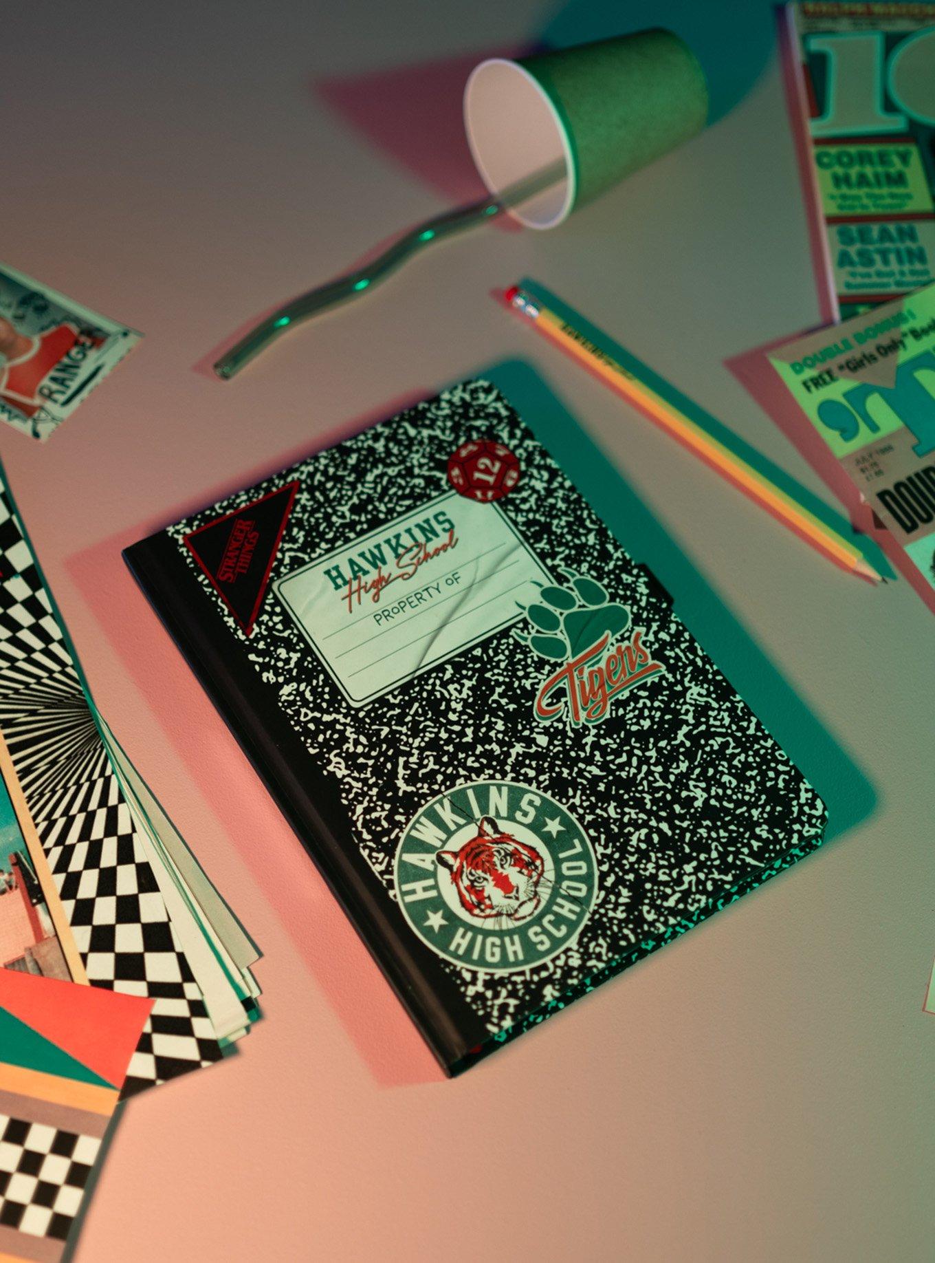 Stranger Things Composition Book Premium A5 Notebook With Pencil, , alternate