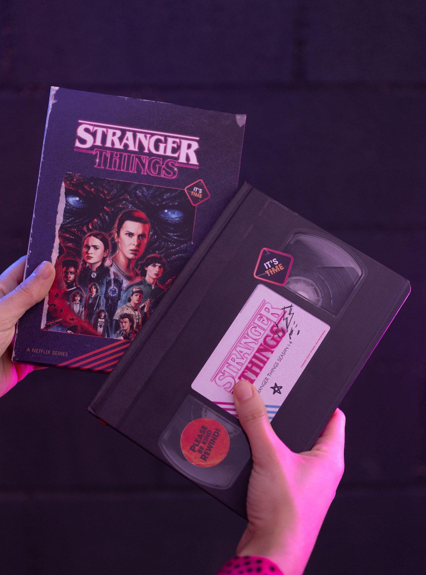 Stranger Things VHS Premium A5 Notebook, , alternate