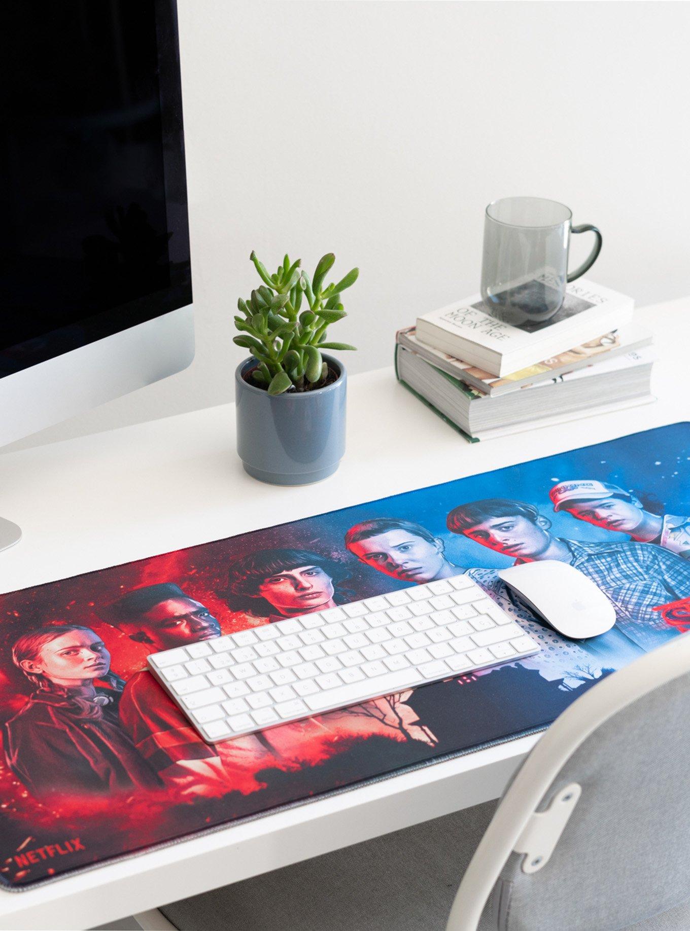 Stranger Things We're Going Back To The Upside Down Xl Mouse Mat, , alternate