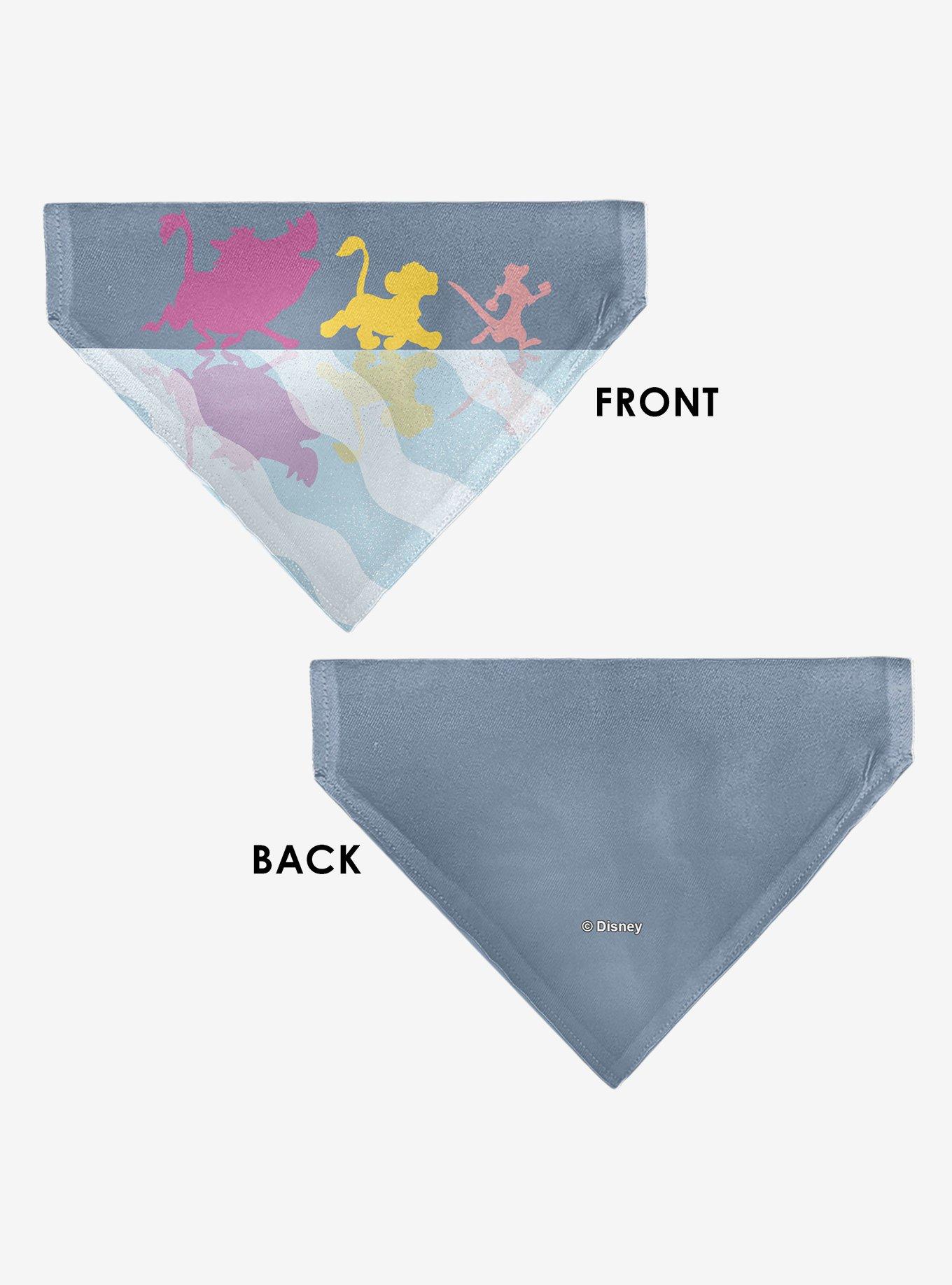 Disney Lion King No Worries Reflection Pose Slip On Collar Pet Bandana - Bandana Only, , alternate