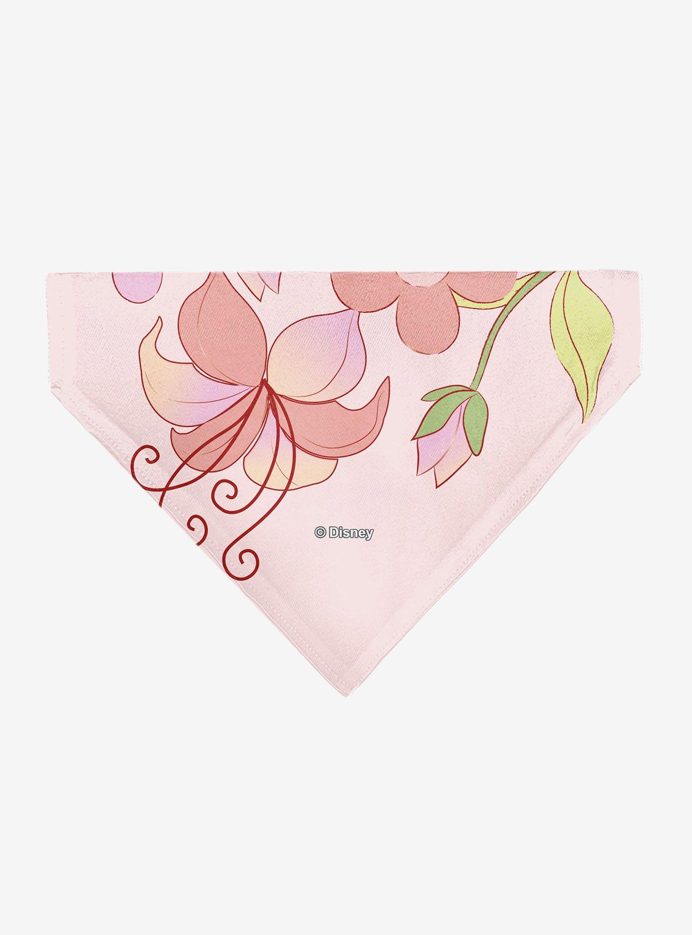 Disney Tangled Rapunzel and Pascal Flowers Pose Slip On Collar Pet Bandana - Bandana Only, , hi-res