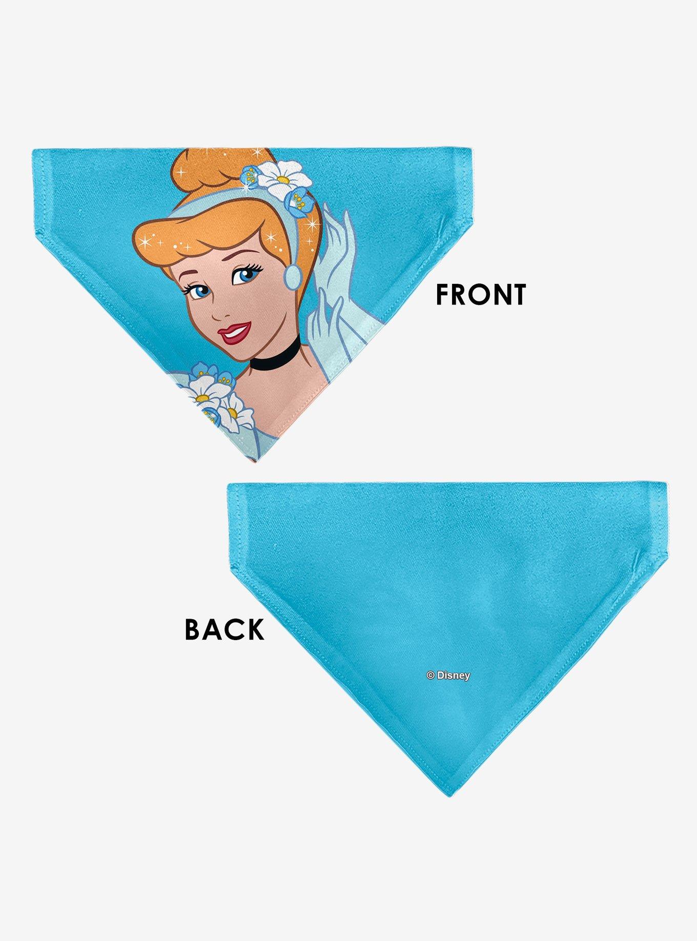 Disney Cinderella Face Pose Close Up Slip On Collar Pet Bandana - Bandana Only, , alternate