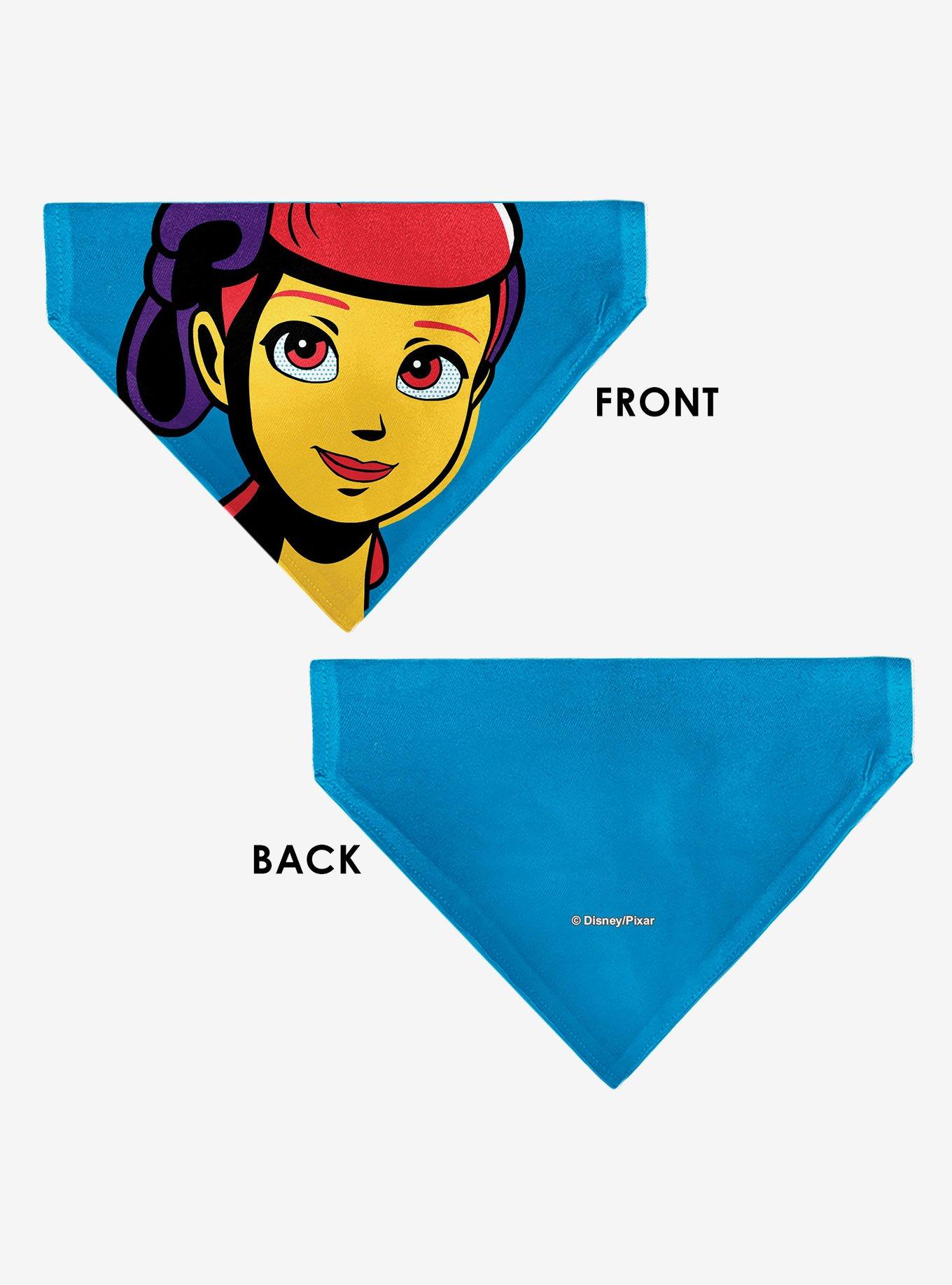 Disney Toy Story Bo Peep Close Up Pop Art Face Slip On Collar Pet Bandana - Bandana Only, , alternate
