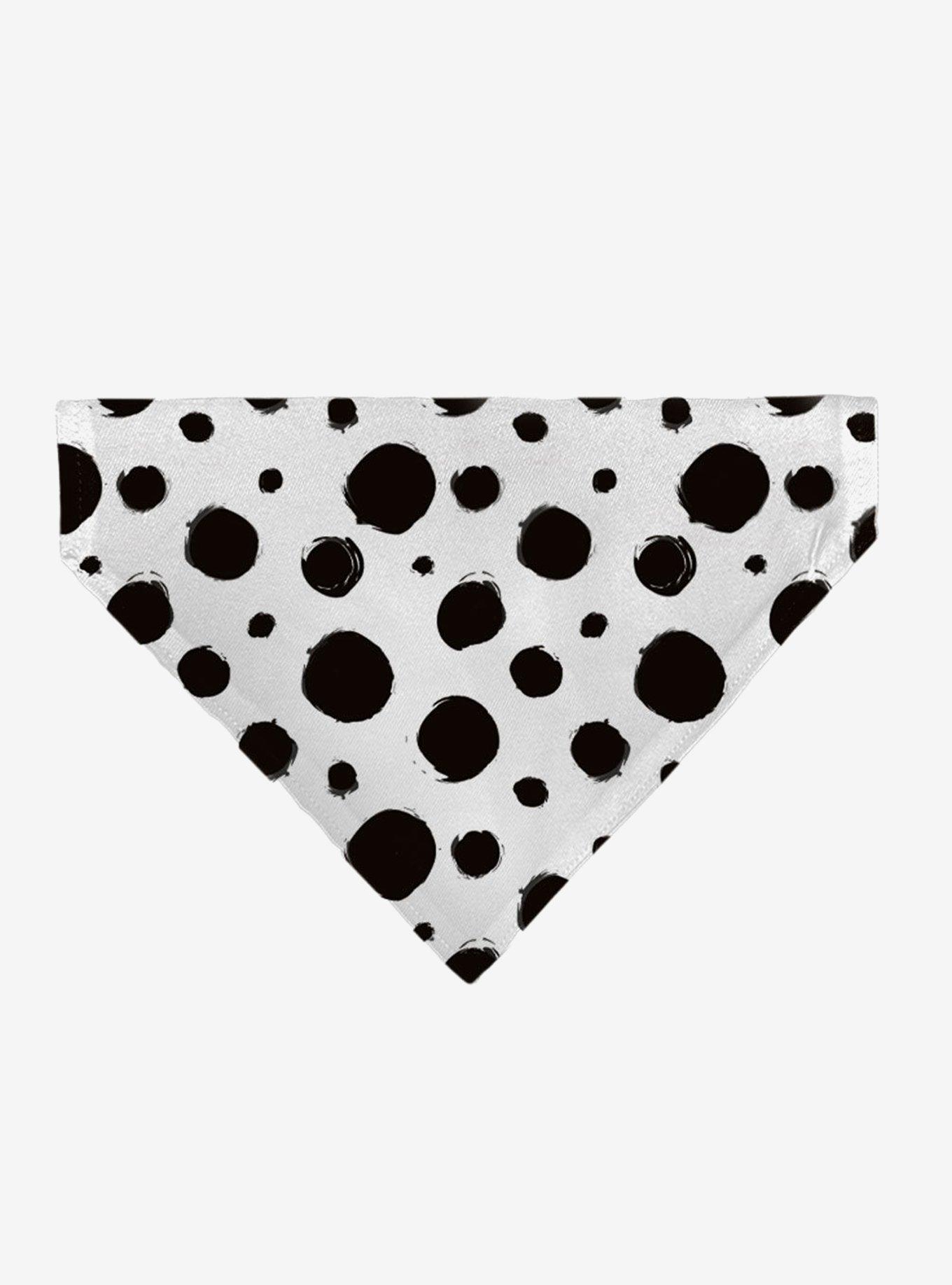 Disney 101 Dalmatians Cruella Spots Slip On Collar Pet Bandana - Bandana Only, , hi-res