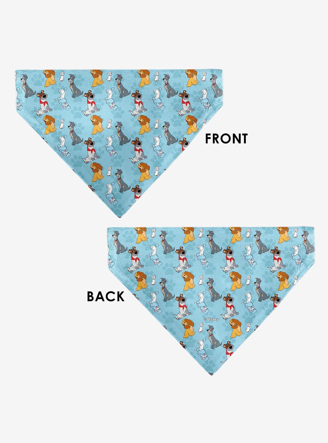 Disney Dogs Group Collage Paws Slip On Collar Pet Bandana - Bandana Only, , alternate - view 3