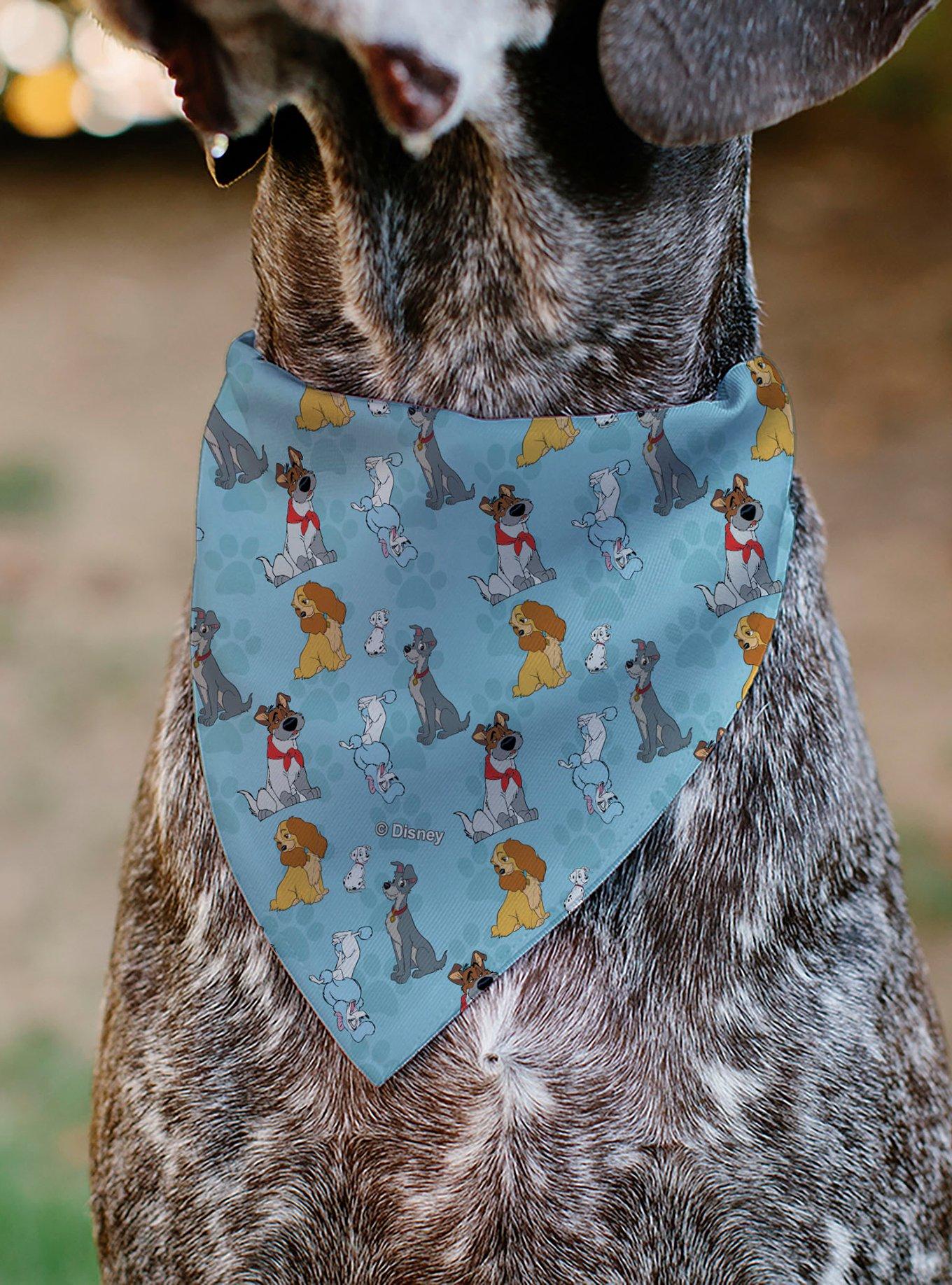 Disney Dogs Group Collage Paws Slip On Collar Pet Bandana - Bandana Only, , alternate - view 5