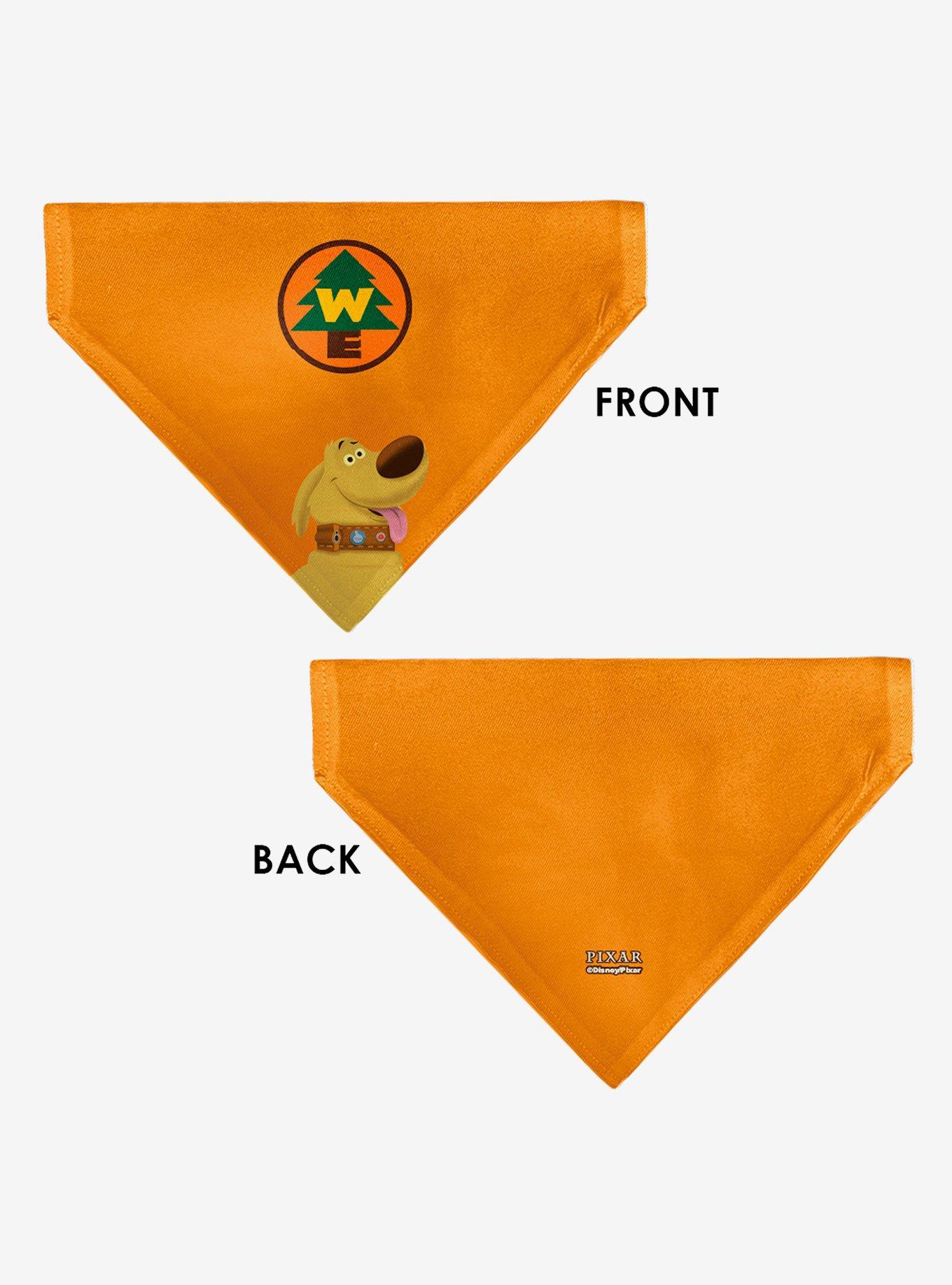 Disney Up Dug Pose and Wilderness Explorer Badge Slip On Collar Pet Bandana - Bandana Only, , alternate