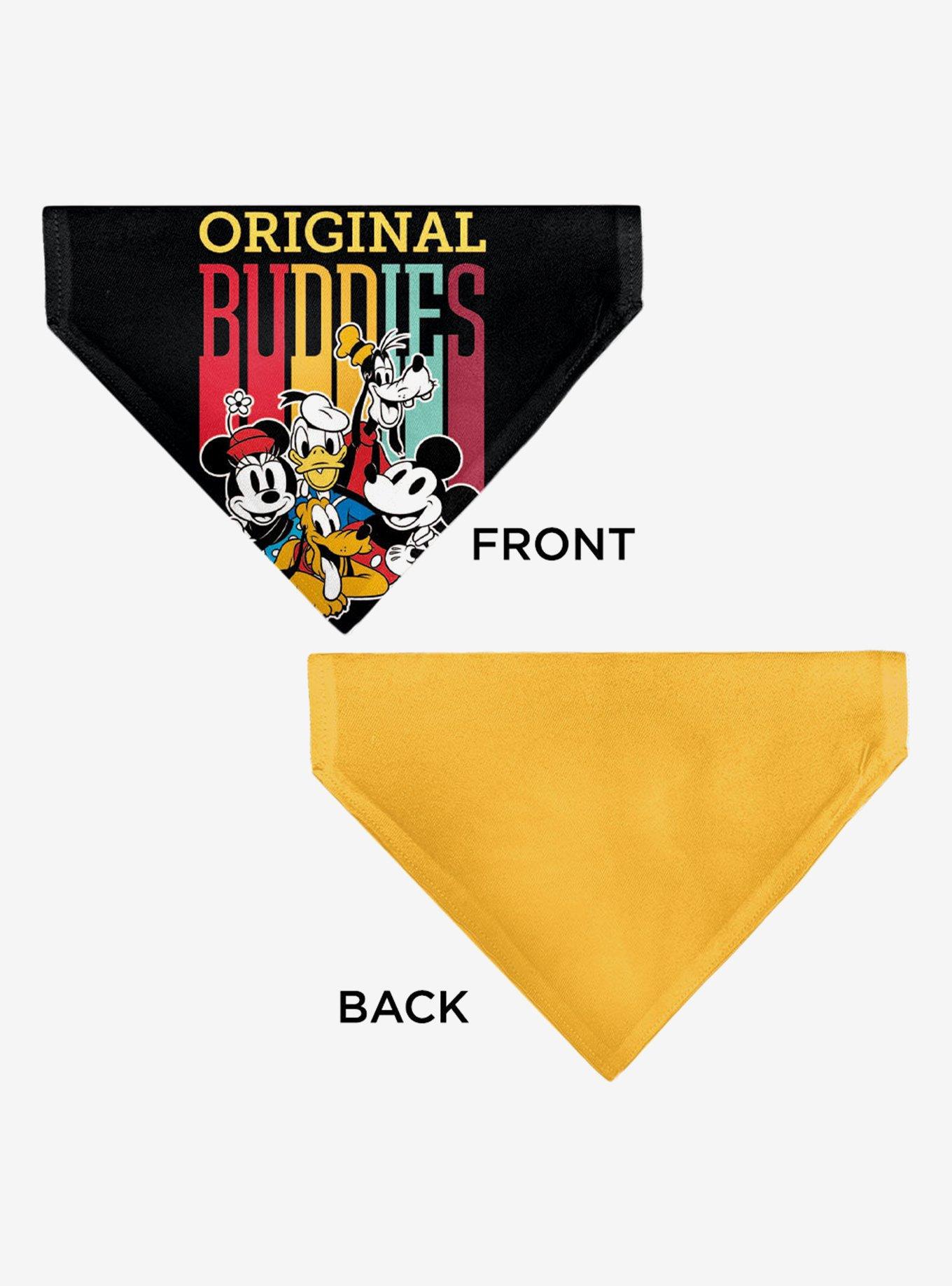 Disney Fab Five Original Buddies Group Pose Slip On Collar Pet Bandana - Bandana Only, , alternate