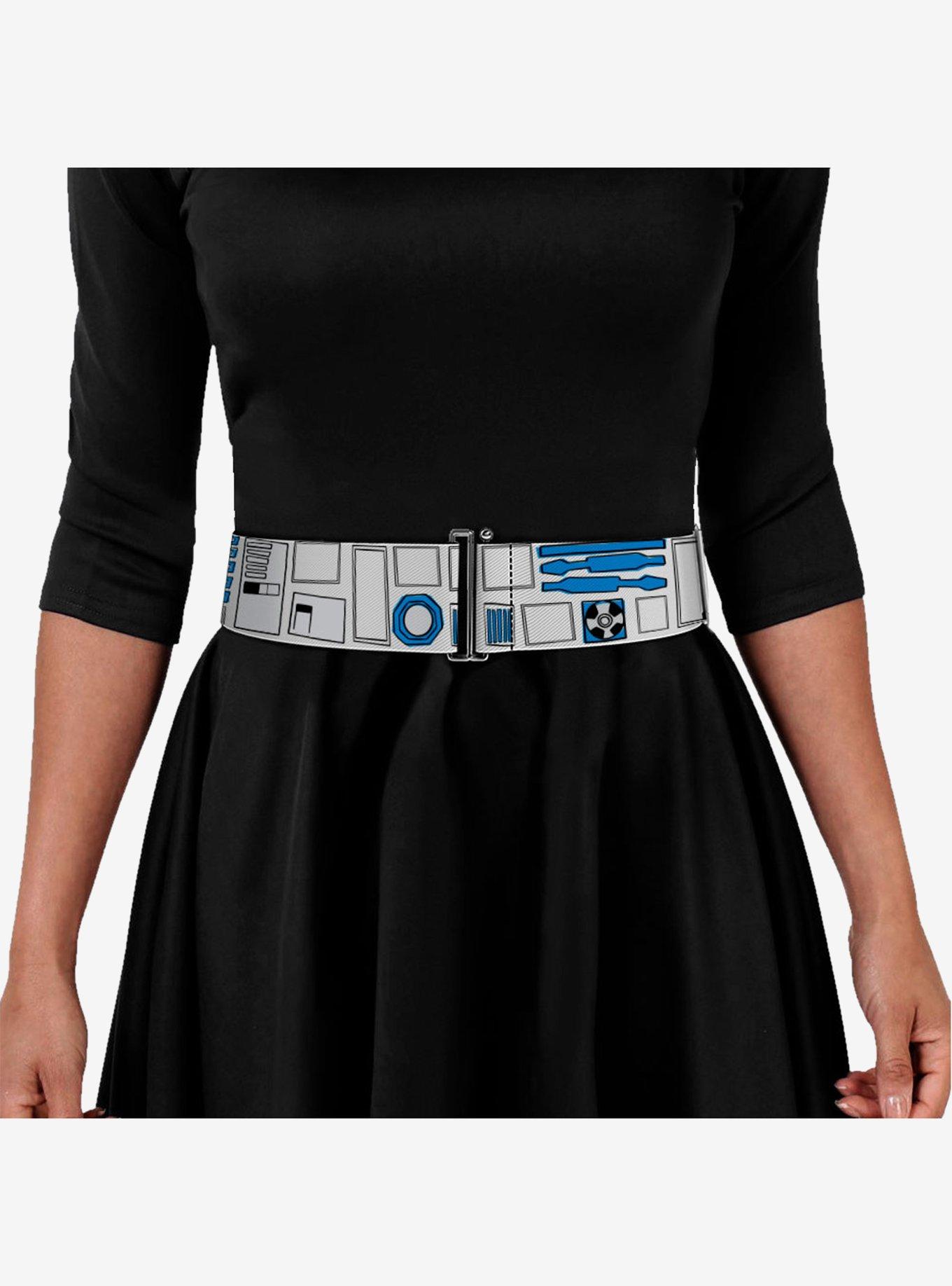 Star Wars R2D2 Bounding Parts Cinch Belt, BRIGHT WHITE, alternate