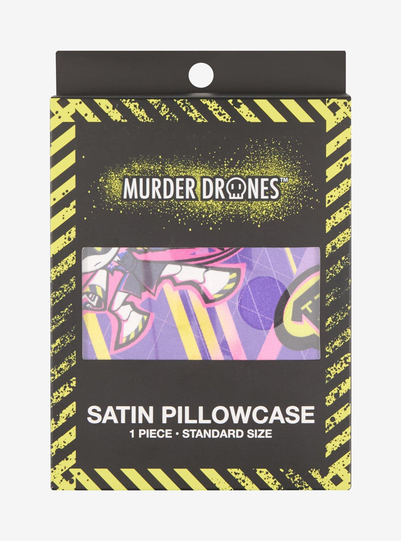 Murder Drones Reversible Satin Pillowcase, , alternate - view 3