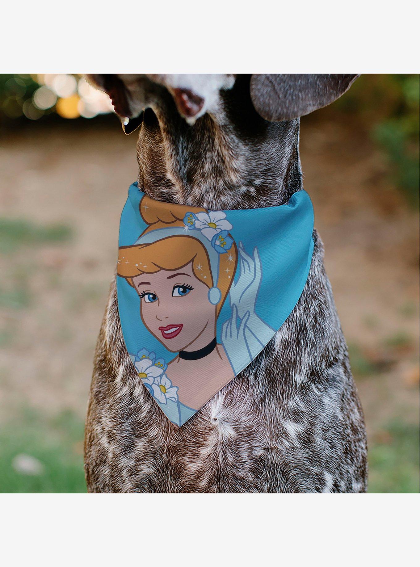 Disney Cinderella Face Pose Close Up Slip On Collar Pet Bandana - Bandana Only, , alternate