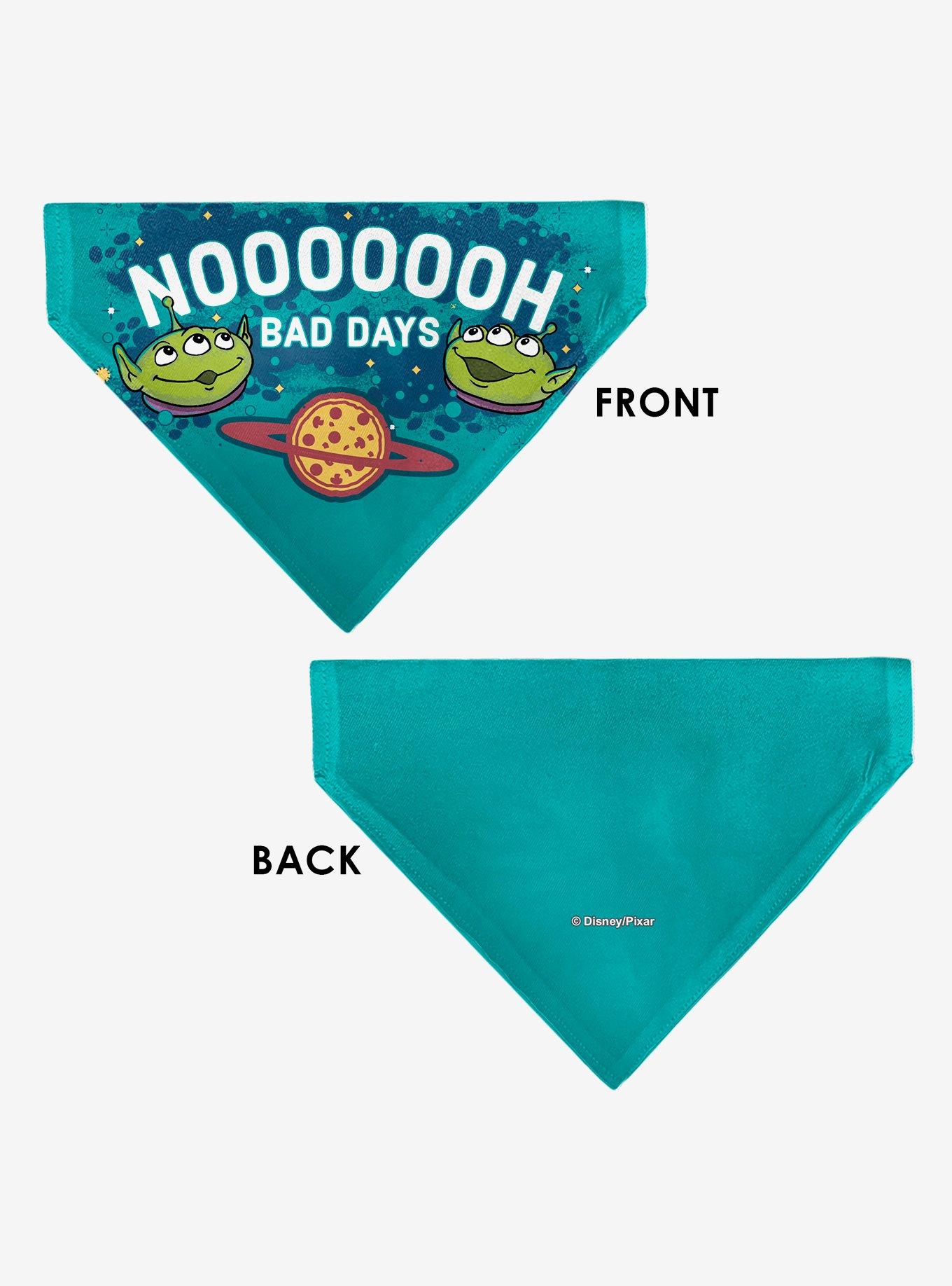 Disney Toy Story Aliens Noh Bad Days Pizza Planet Pose Slip On Collar Pet Bandana - Bandana Only