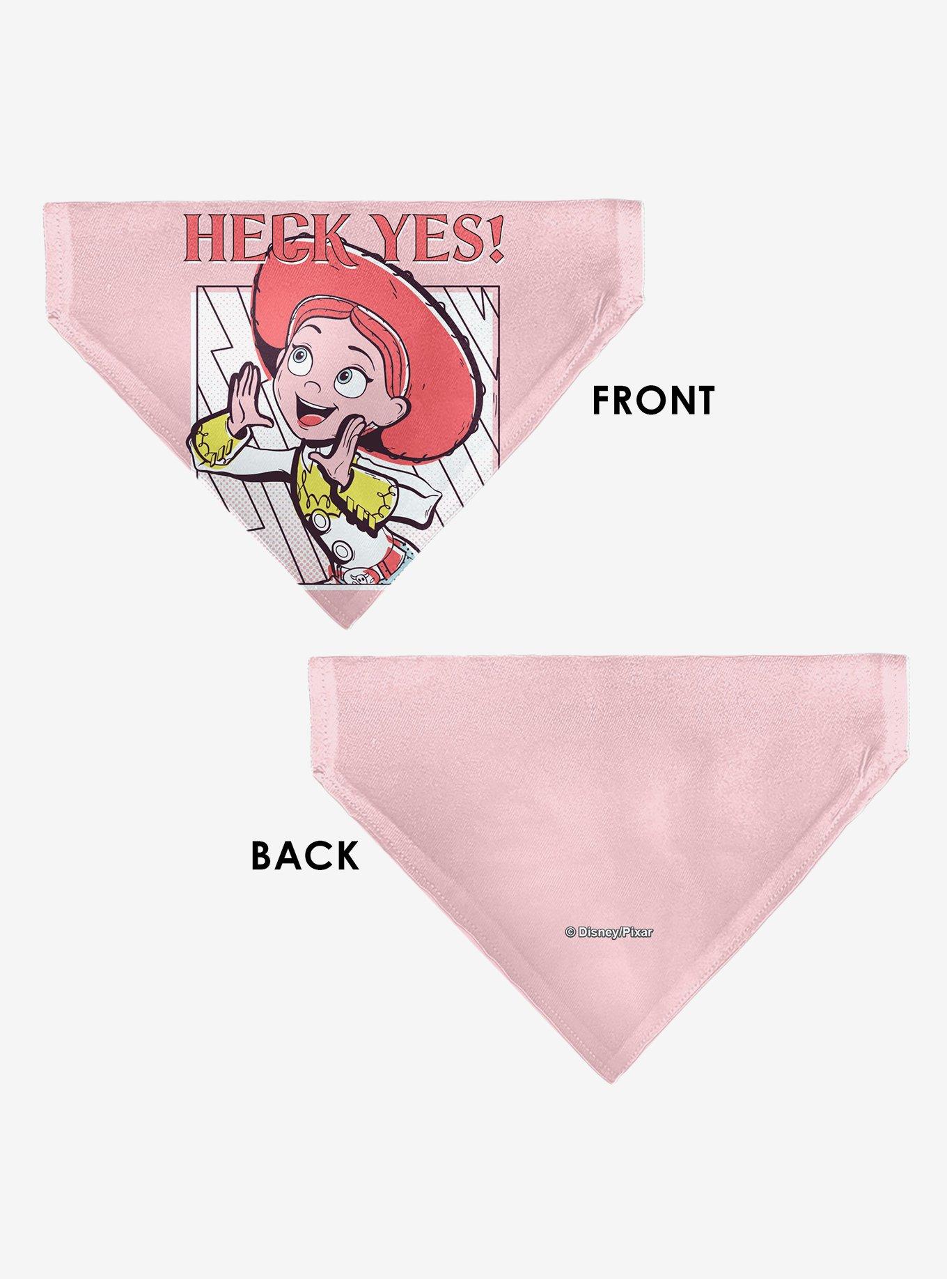 Disney Toy Story Jessie Heck Yes Pose Slip On Collar Pet Bandana - Bandana Only, , alternate