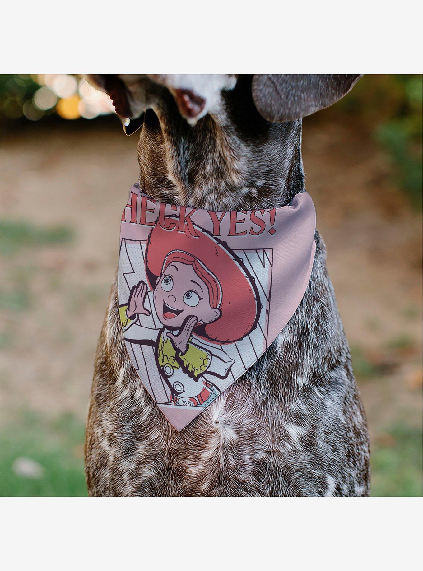 Disney Toy Story Jessie Heck Yes Pose Slip On Collar Pet Bandana - Bandana Only