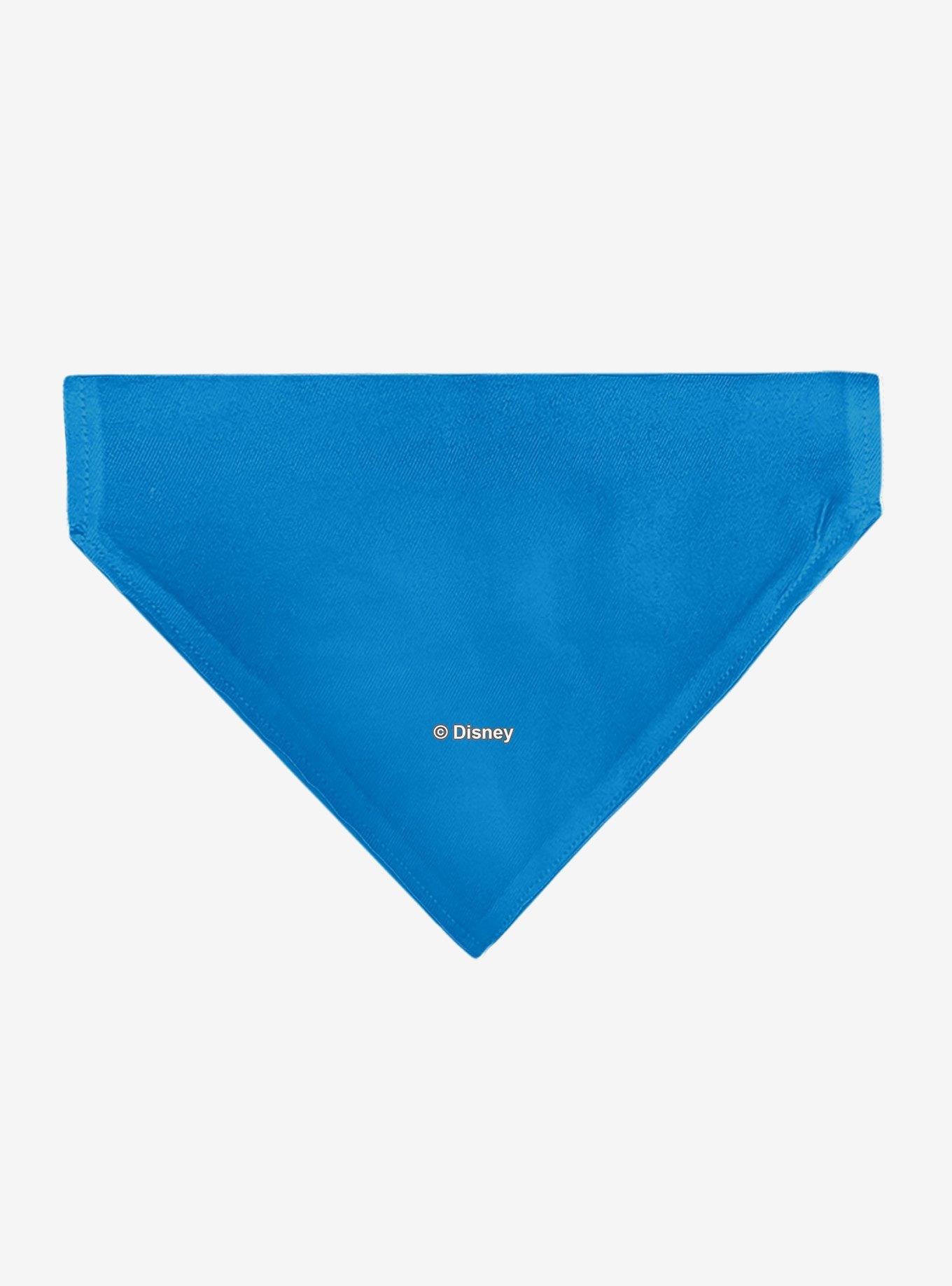 Disney Stitch Smiling Face Character Close Up Slip On Collar Pet Bandana - Bandana Only