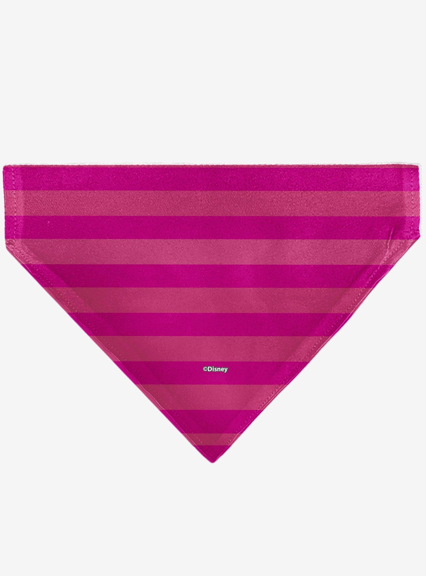 Disney Alice in Wonderland Cheshire Cat Winking Smile Slip On Collar Pet Bandana - Bandana Only, , hi-res