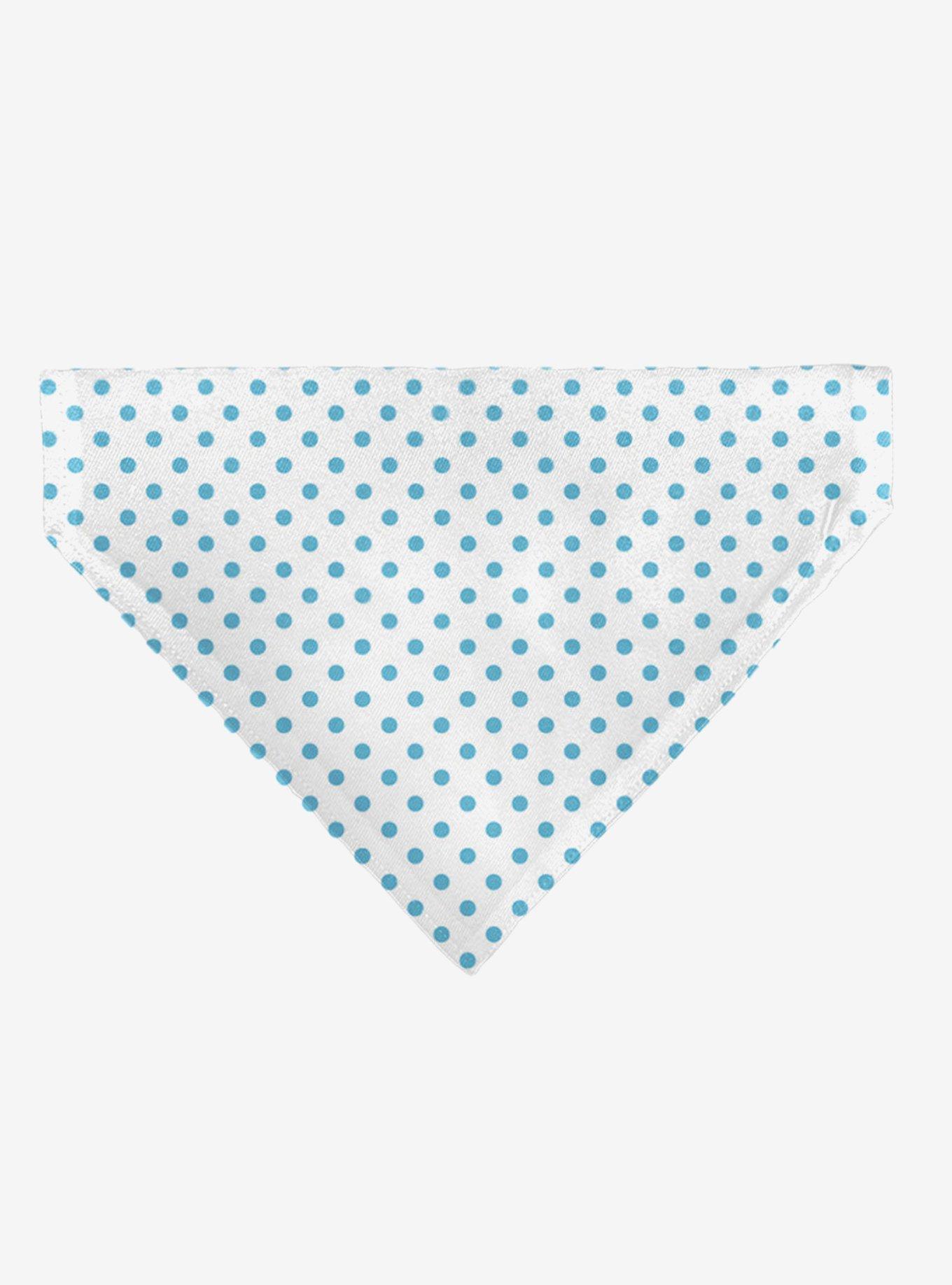 Disney Lilo and Stitch Stitch Winking Pose and Polka Dots Slip On Collar Pet Bandana - Bandana Only, , hi-res