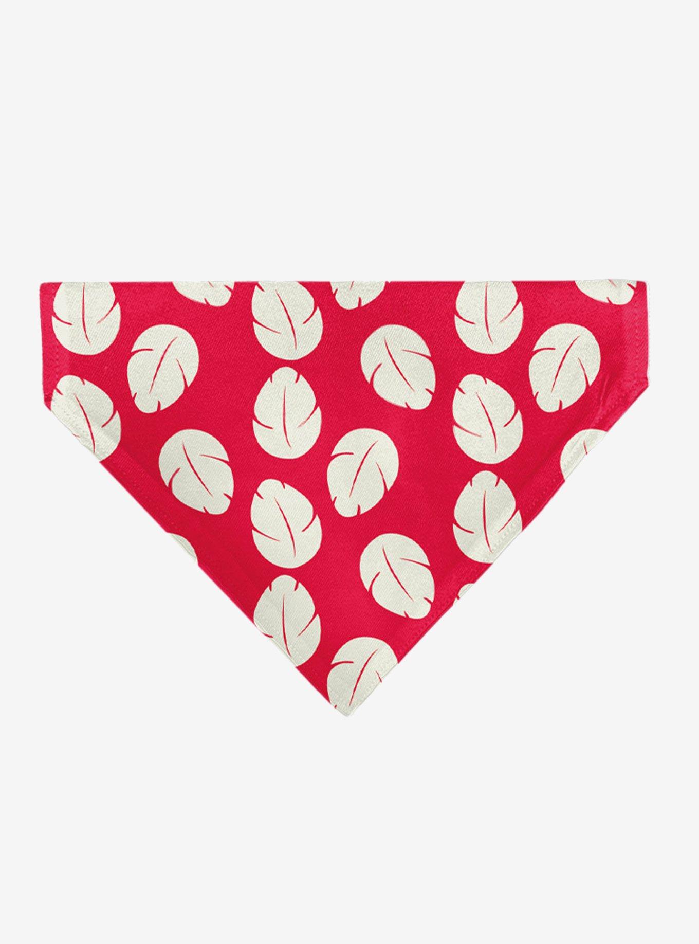 Disney Lilo and Stitch Dress Leaves with Stitch Sitting Pose Slip On Collar Pet Bandana - Bandana Only