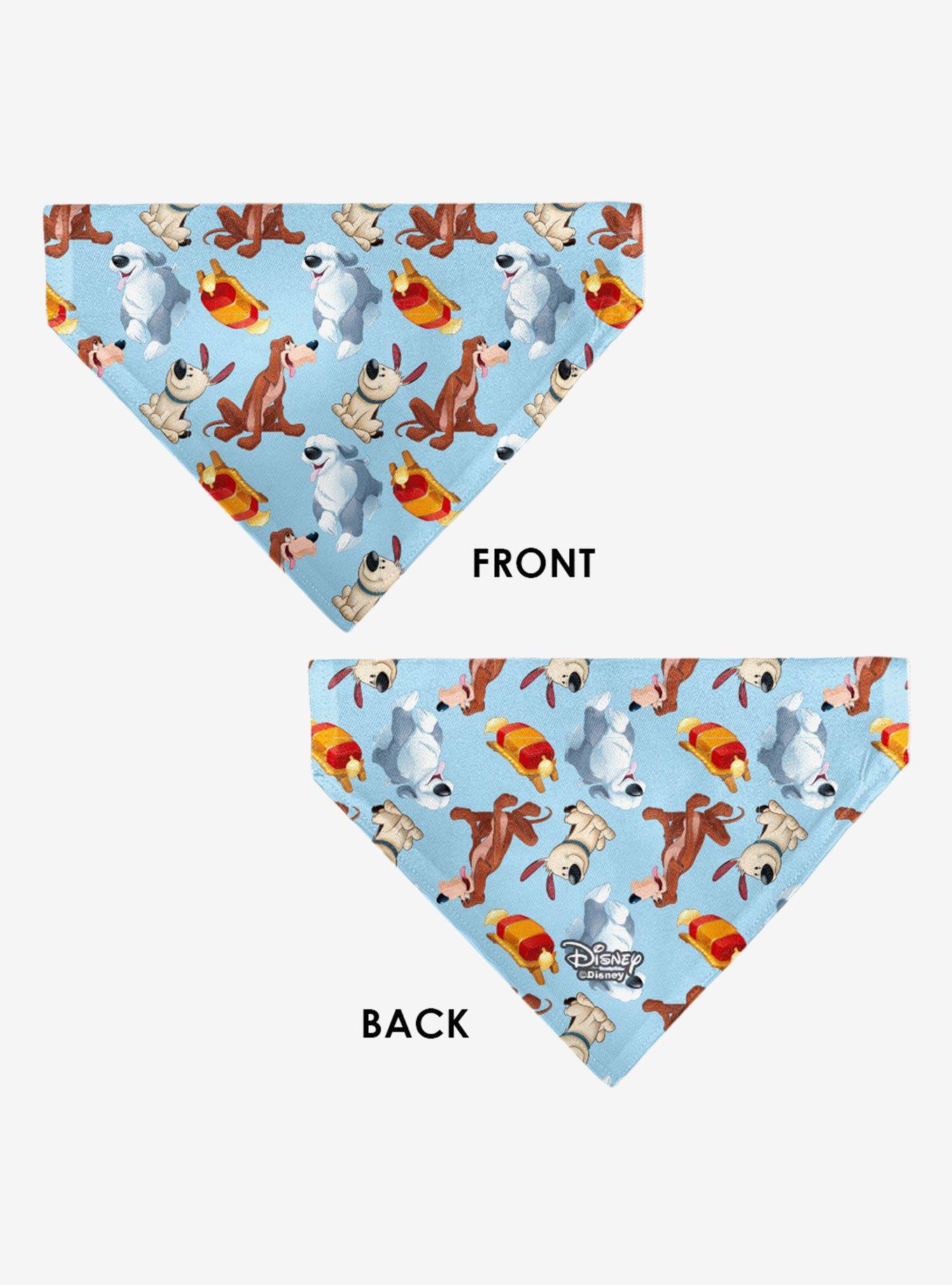 Disney Princess Dogs Group Collage Paws Slip On Collar Pet Bandana - Bandana Only, , alternate
