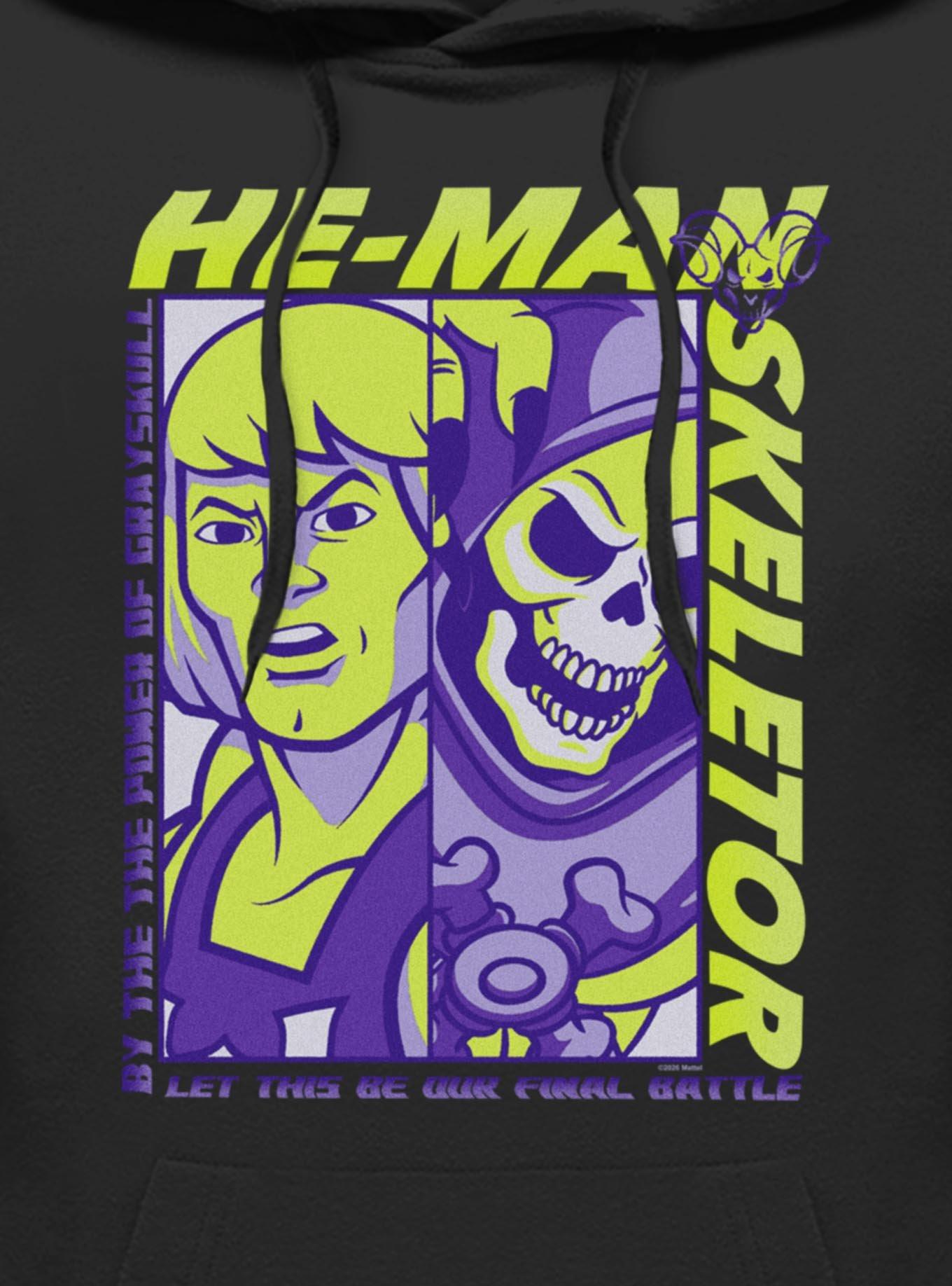 Masters Of The Universe He-Man & Skeletor Split Hoodie, , hi-res
