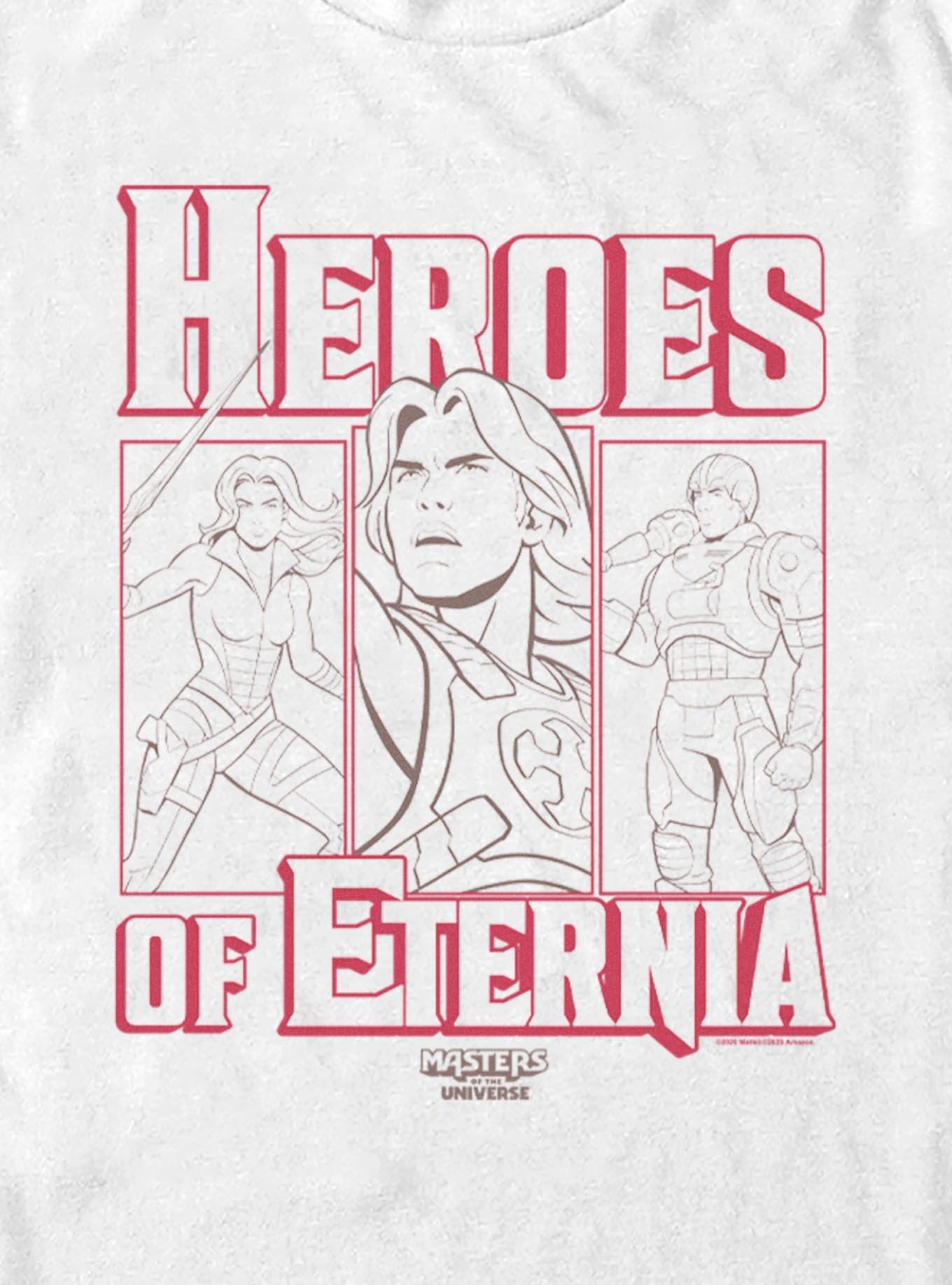 Masters Of The Universe Heores Of Eternia Panels T-Shirt, , hi-res