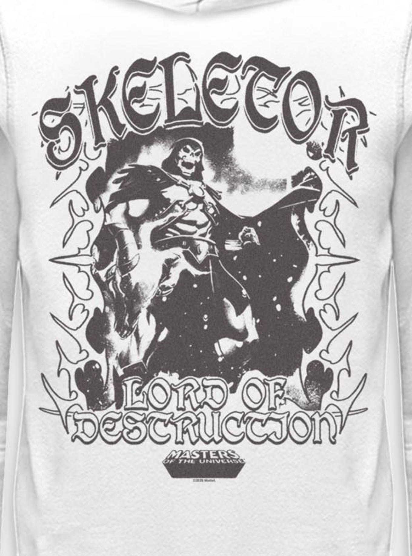 Masters Of The Universe Skeletor Lord Of Destruction Hoodie, WHITE, alternate