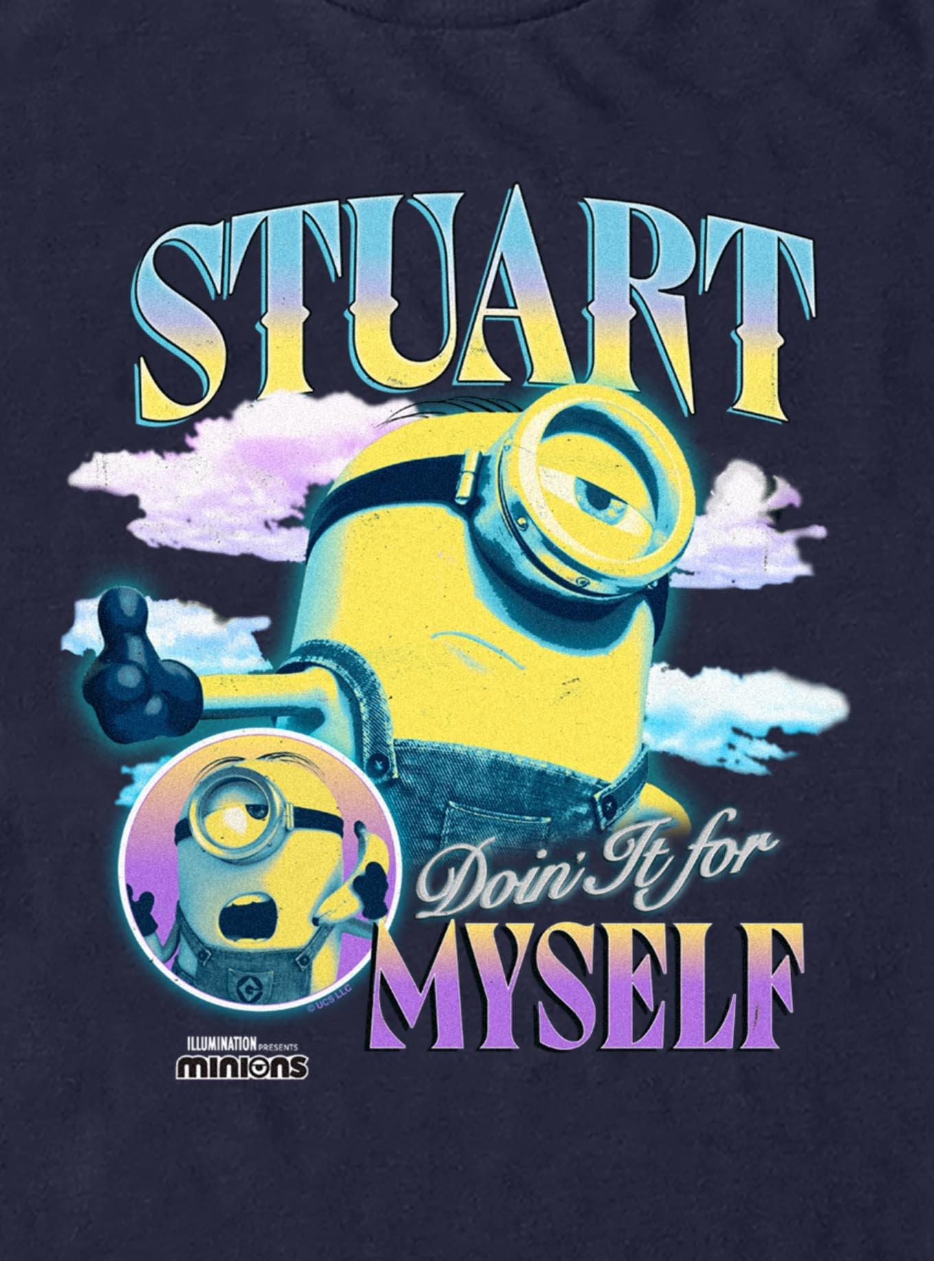 Minions Stuart Doin' It For Myself T-Shirt