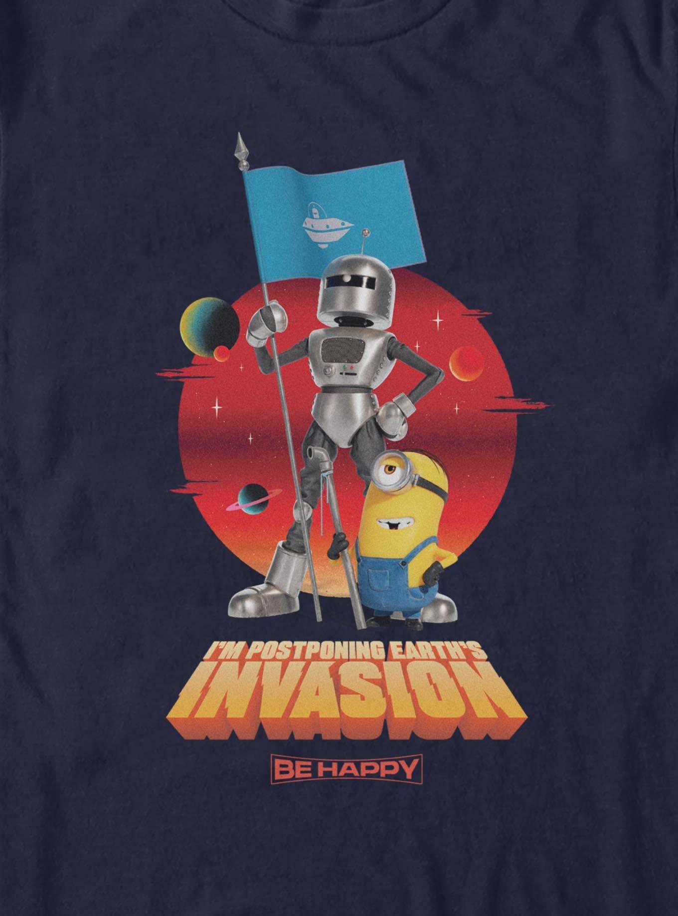 Minions I'm Postponing Earth's Invasion T-Shirt, , hi-res