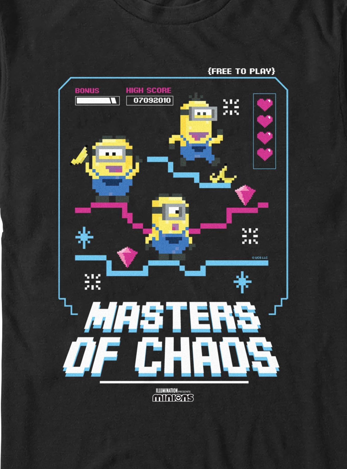 Minions Masters Of Chaos T-Shirt, , hi-res