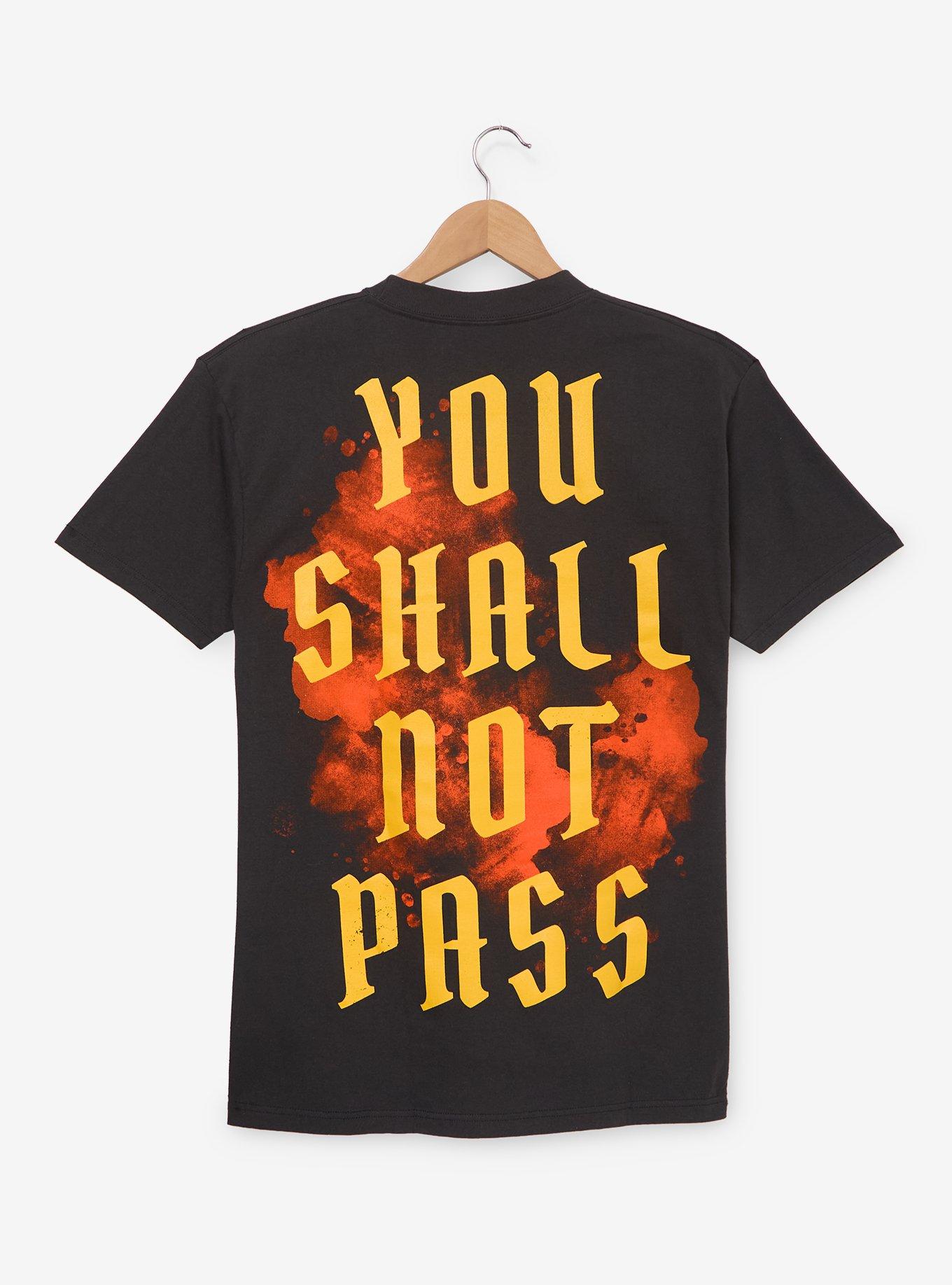 the Lord of Rings Gandalf vs. Balrog T Shirt - BoxLunch Exclusive
