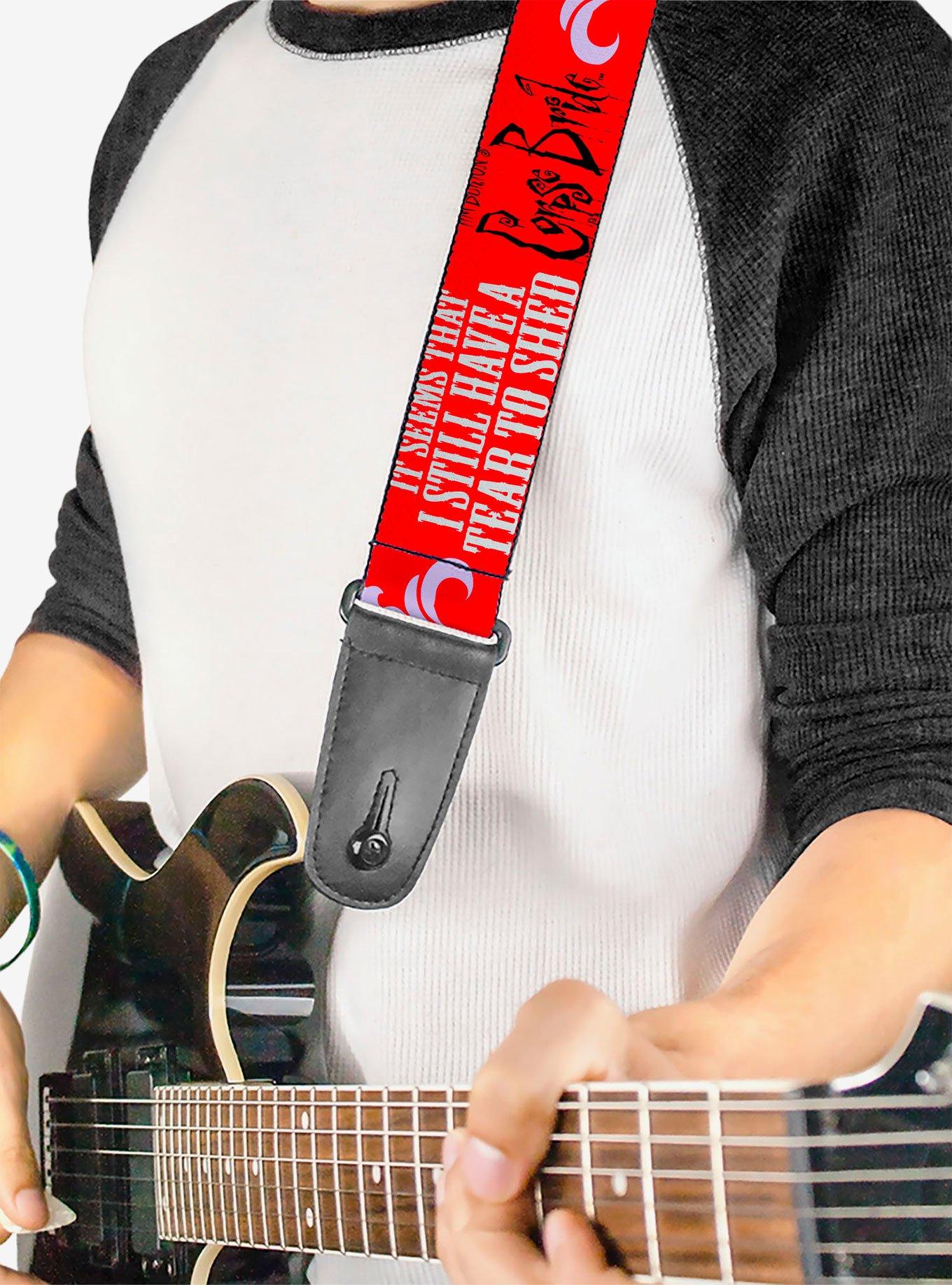 Corpse Bride Emily Tear To Shed Pose Guitar Strap, , hi-res