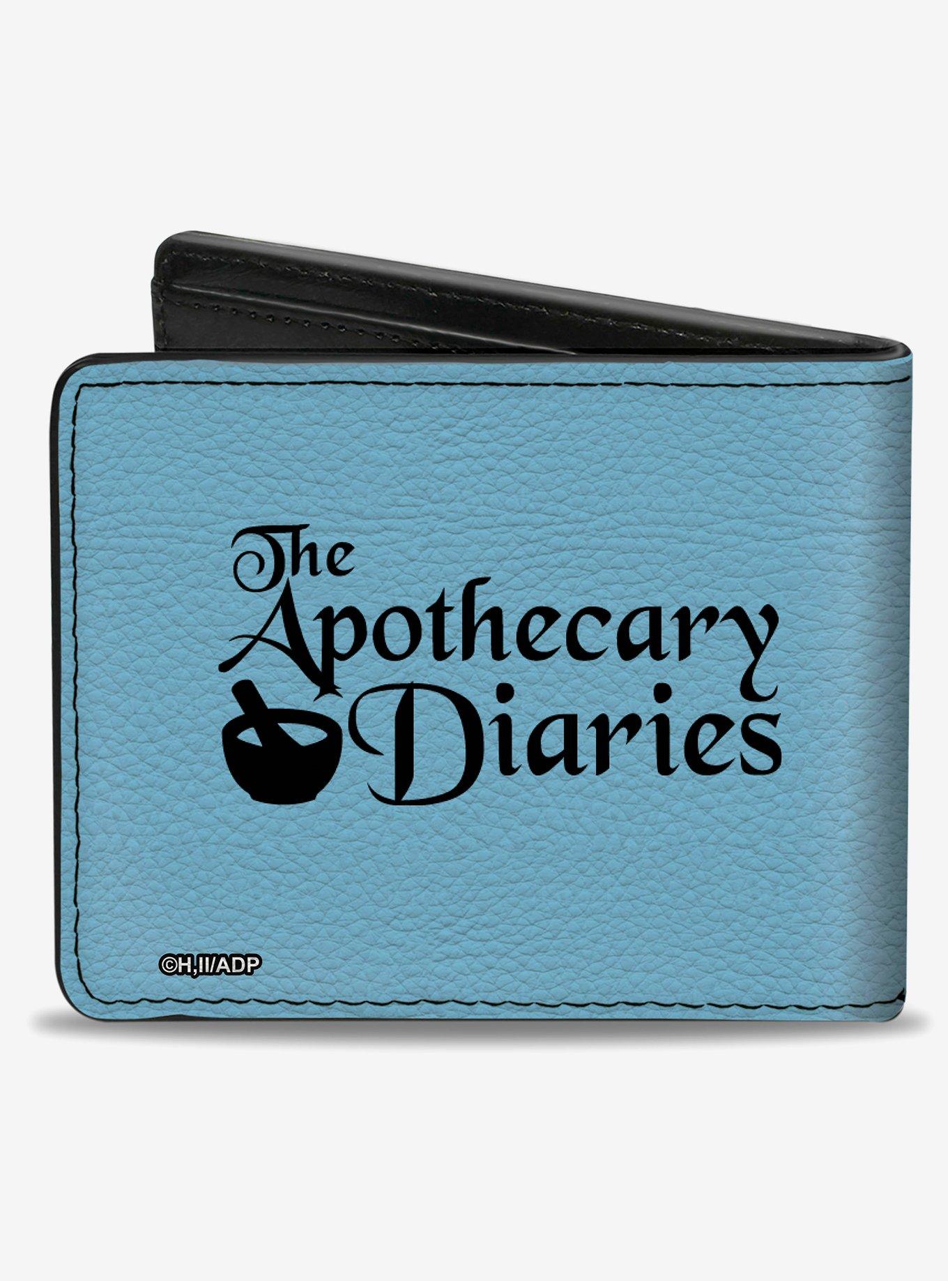 The Apothecary Diaries Lady Lihua Wise Consort Pose Blue Bifold Wallet, , hi-res