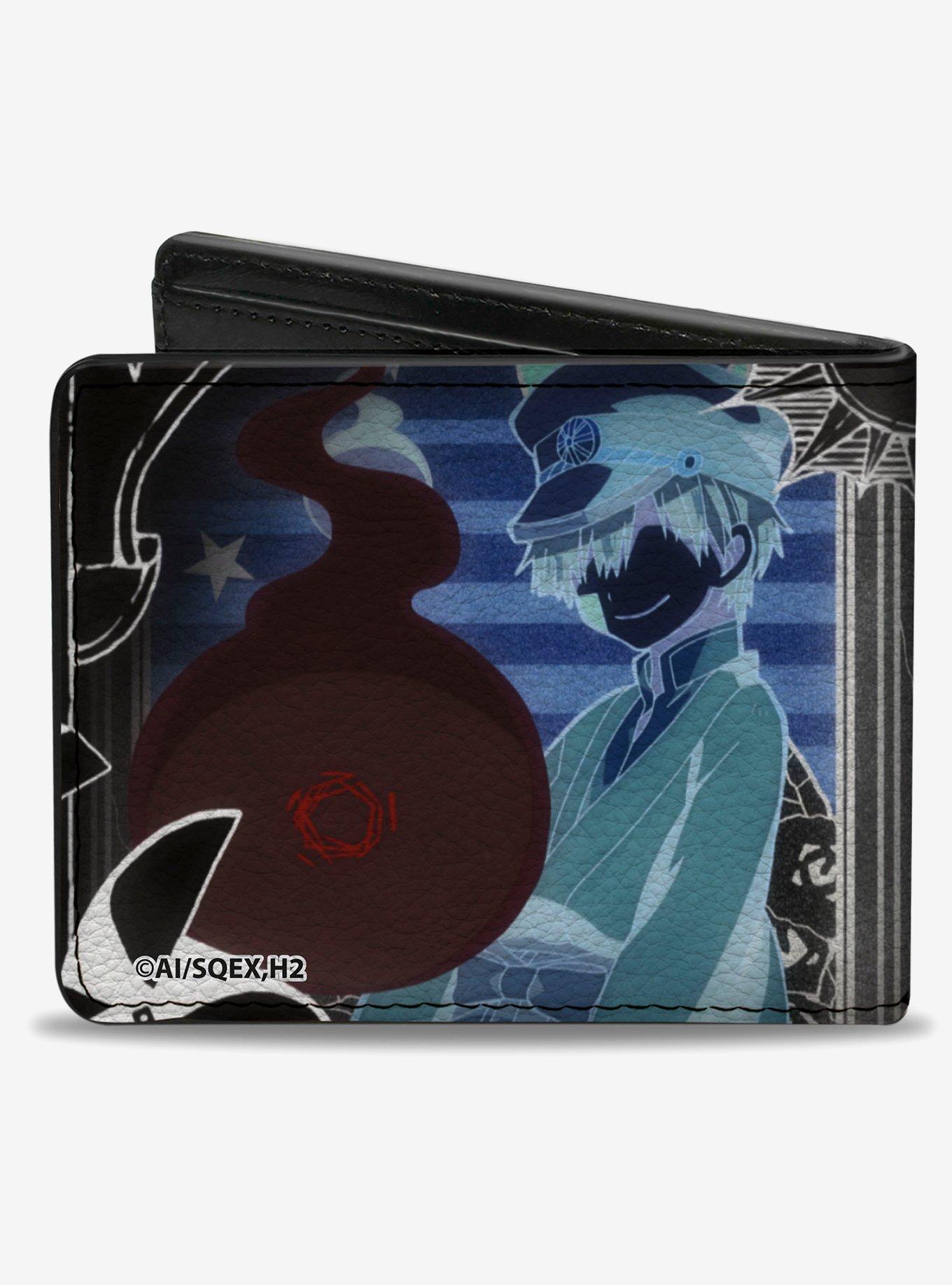 Toilet Bound Hanako-Kun Four Character Group Pose White Bifold Wallet, , hi-res