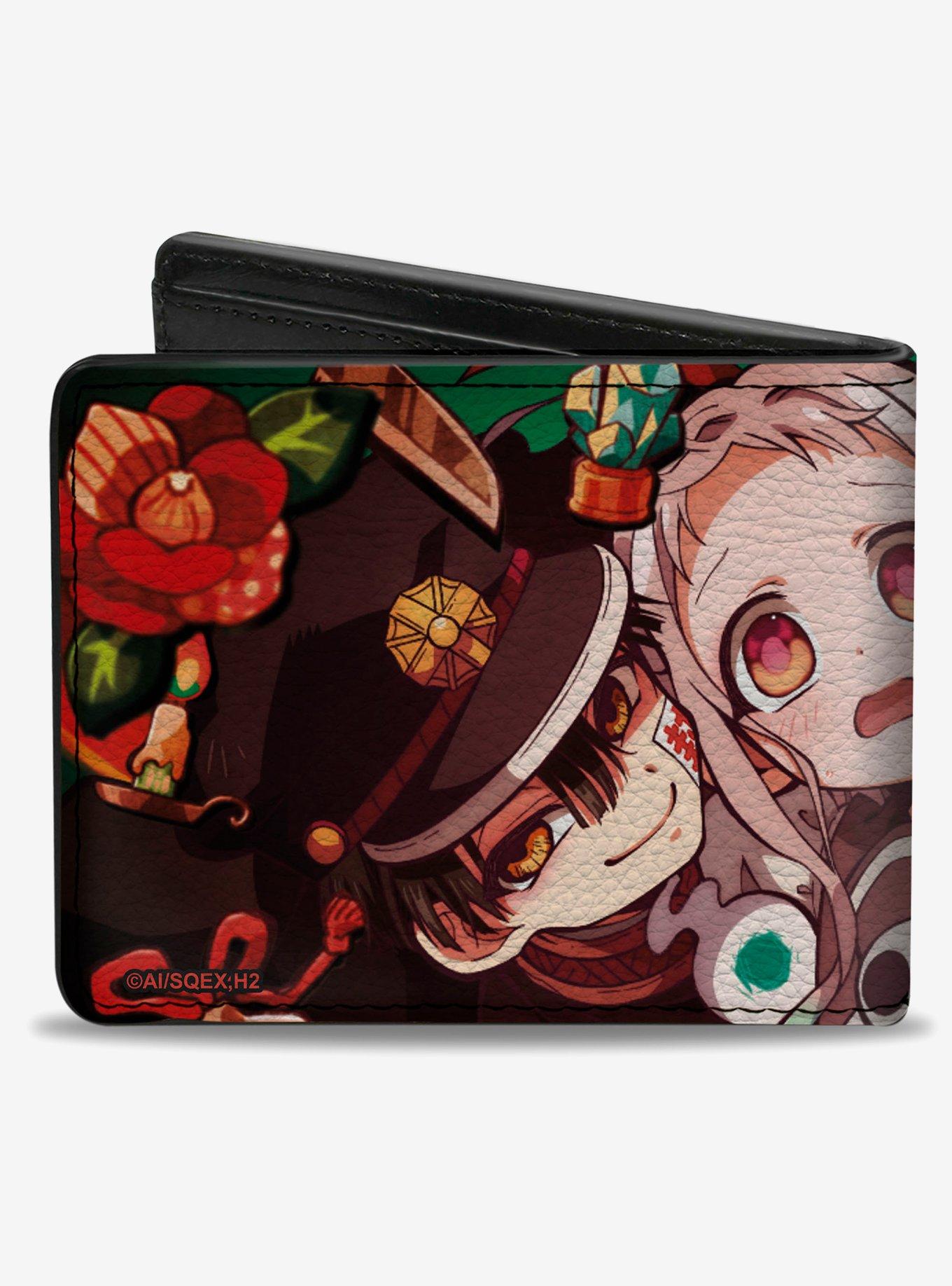 Toilet Bound Hanako-Kun Three Character Group Pose Bifold Wallet, , hi-res