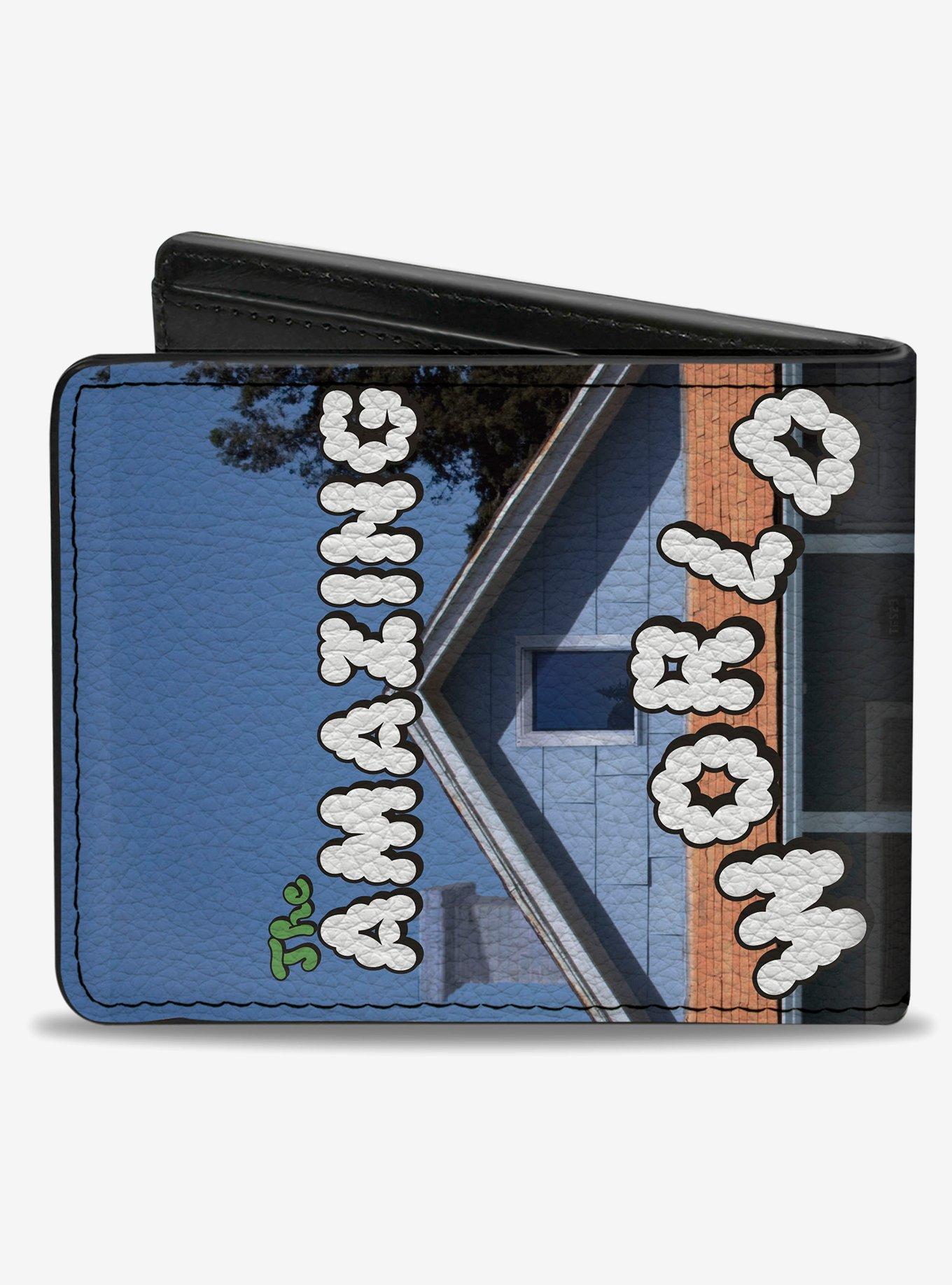 The Amazing World of Gumball Text and House Pose Bifold Wallet, , hi-res