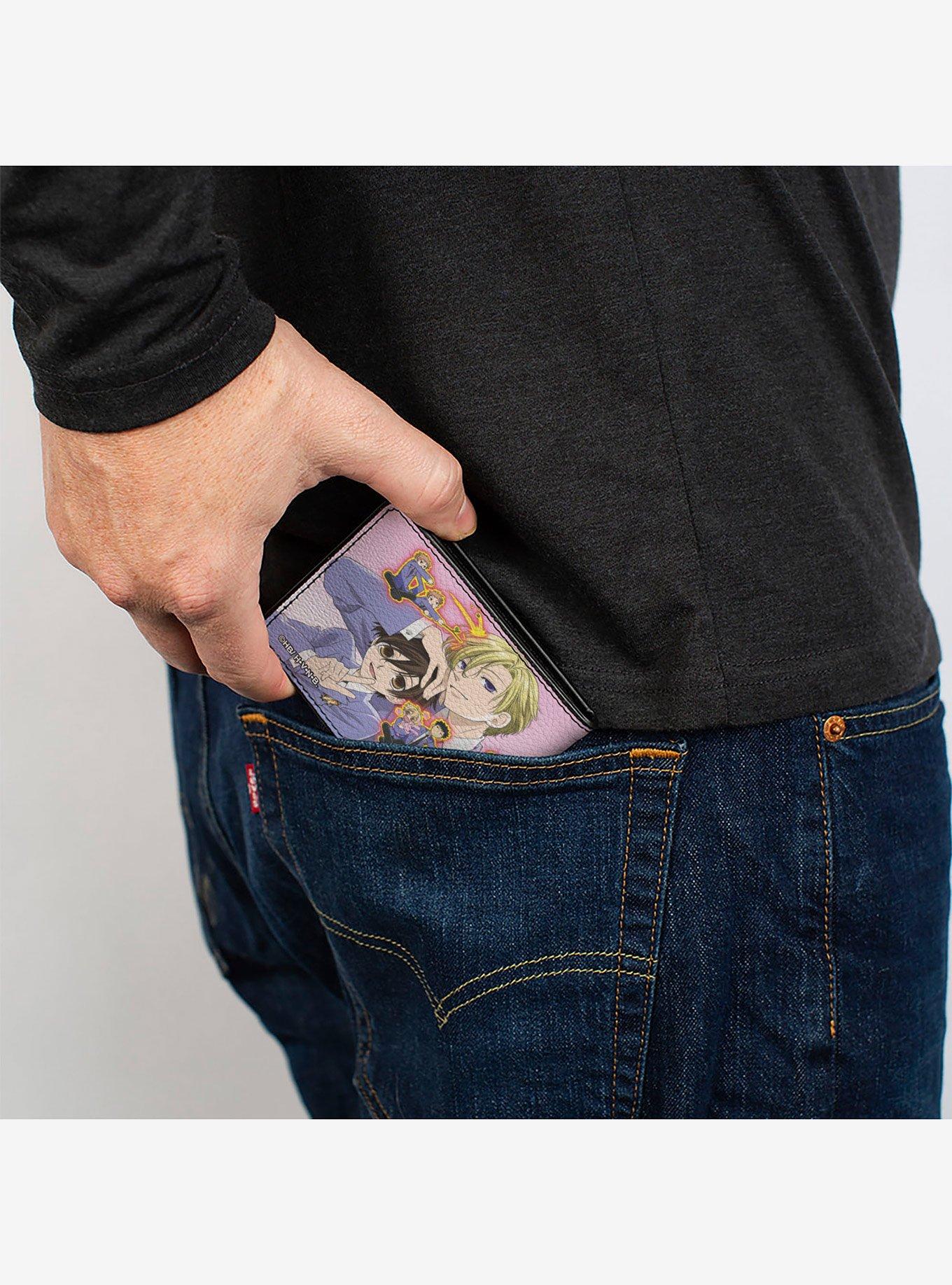 Ouran High School Host Club Character Group Poses Bifold Wallet, , alternate - view 5