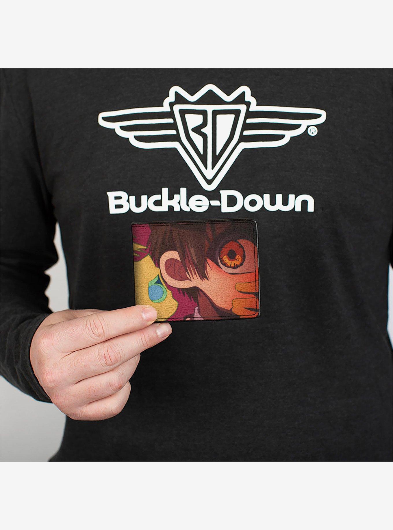 Toilet Bound Hanako-Kun Silencing Scene Close Up and Logo Bifold Wallet, , alternate - view 3