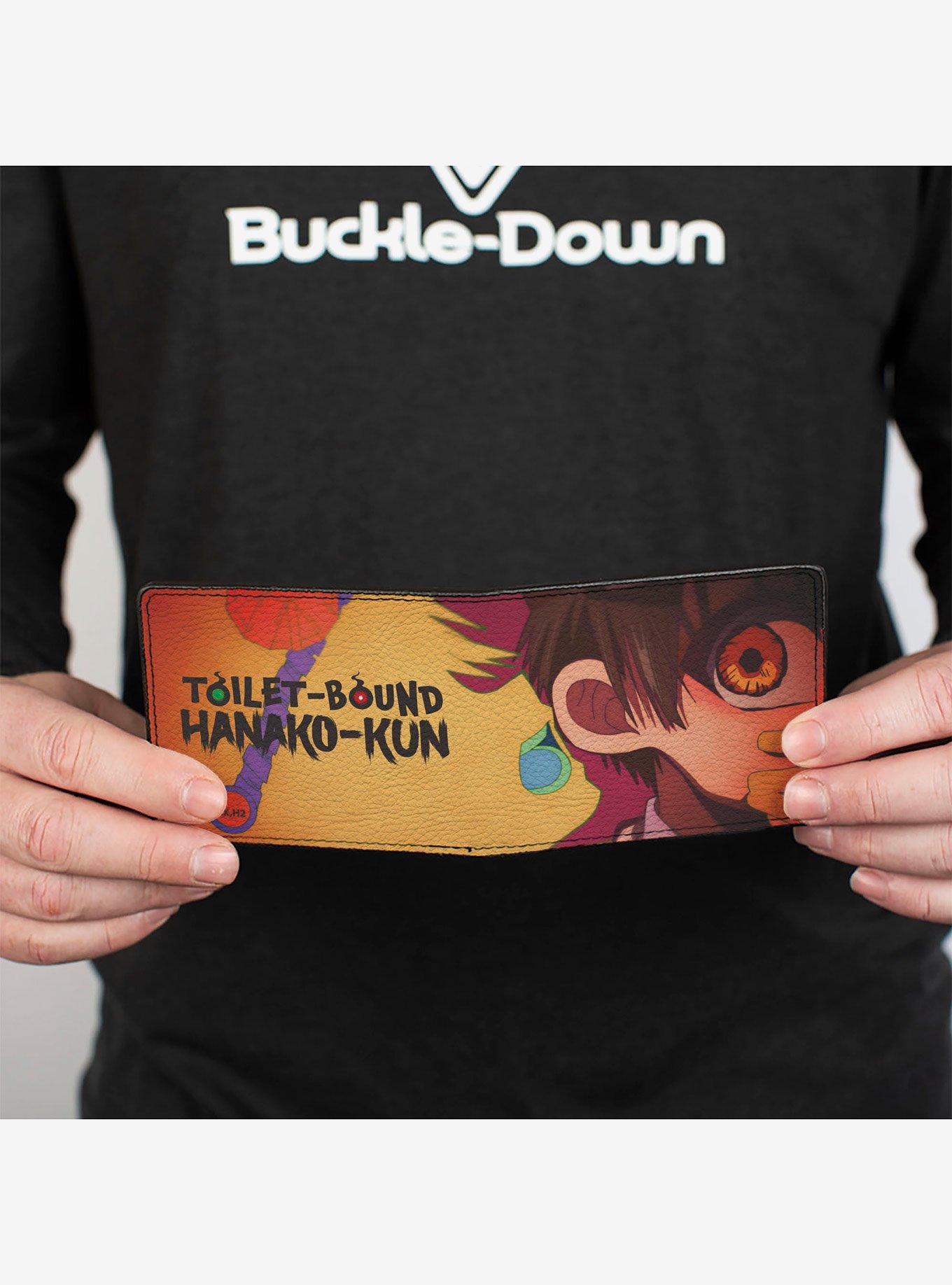 Toilet Bound Hanako-Kun Silencing Scene Close Up and Logo Bifold Wallet, , alternate - view 4