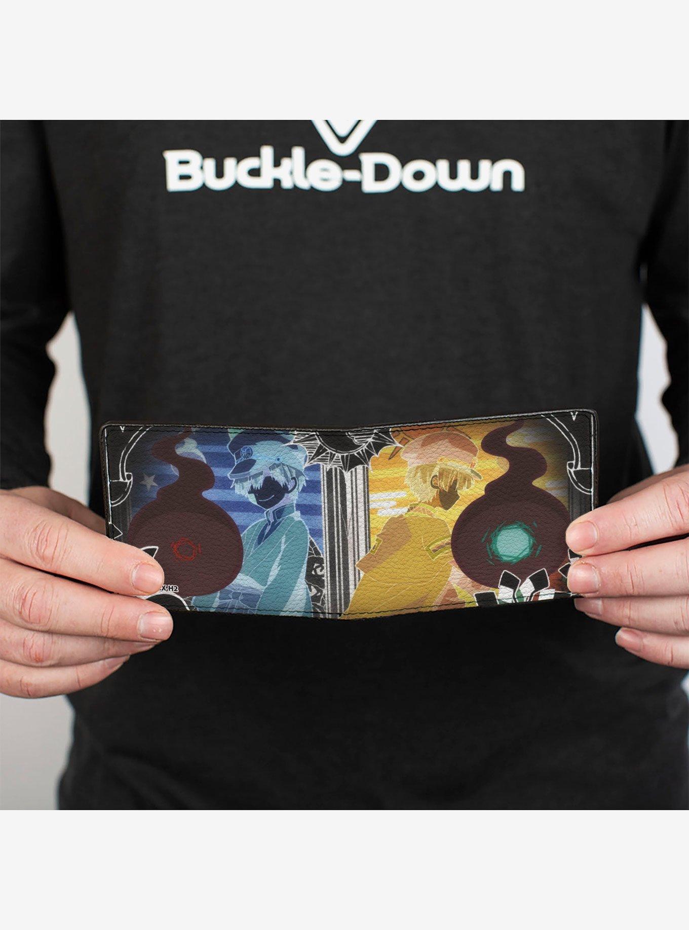 Toilet Bound Hanako-Kun Four Character Group Pose White Bifold Wallet, , alternate - view 4