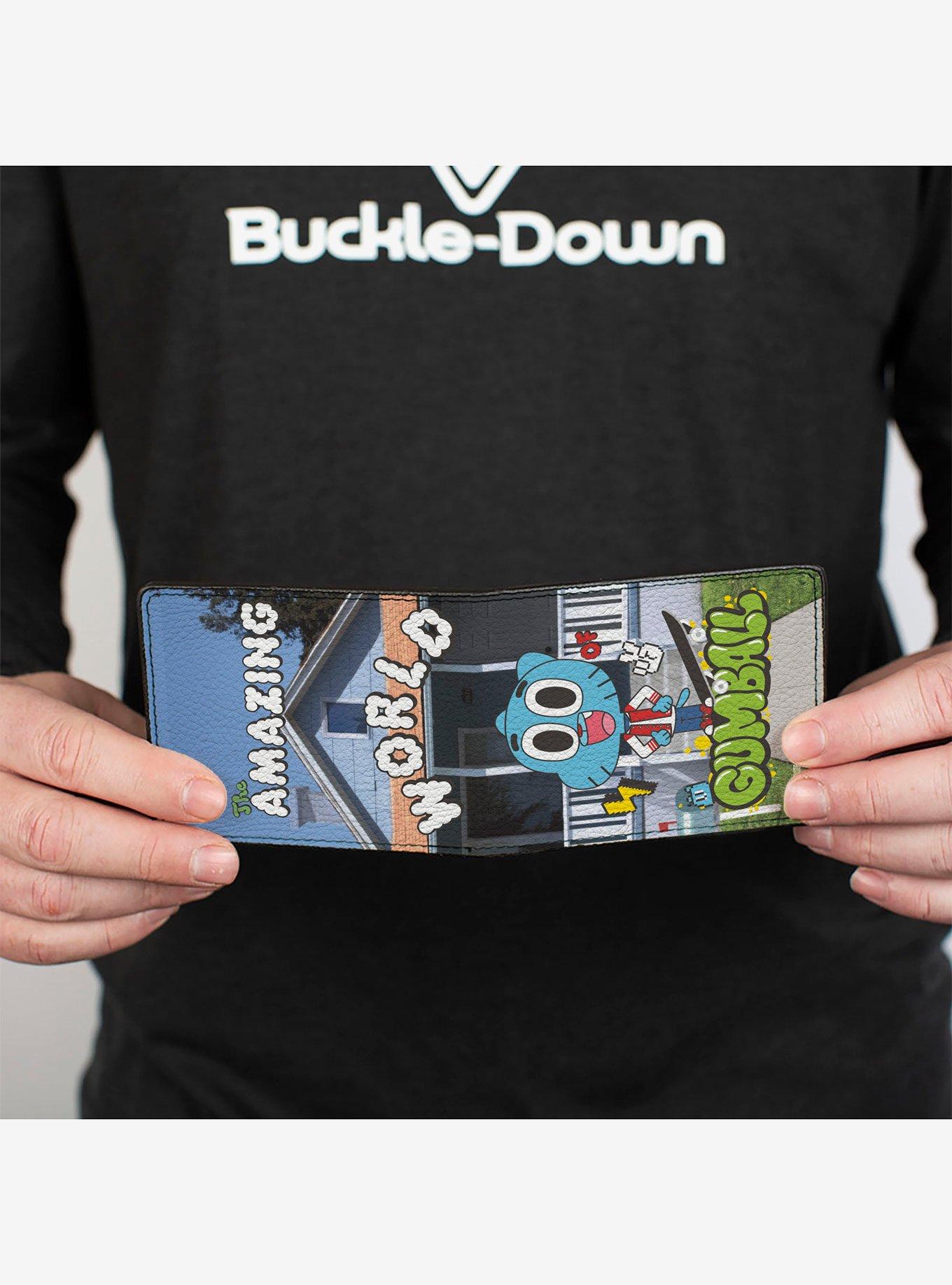 The Amazing World of Gumball Text and House Pose Bifold Wallet, , alternate - view 4