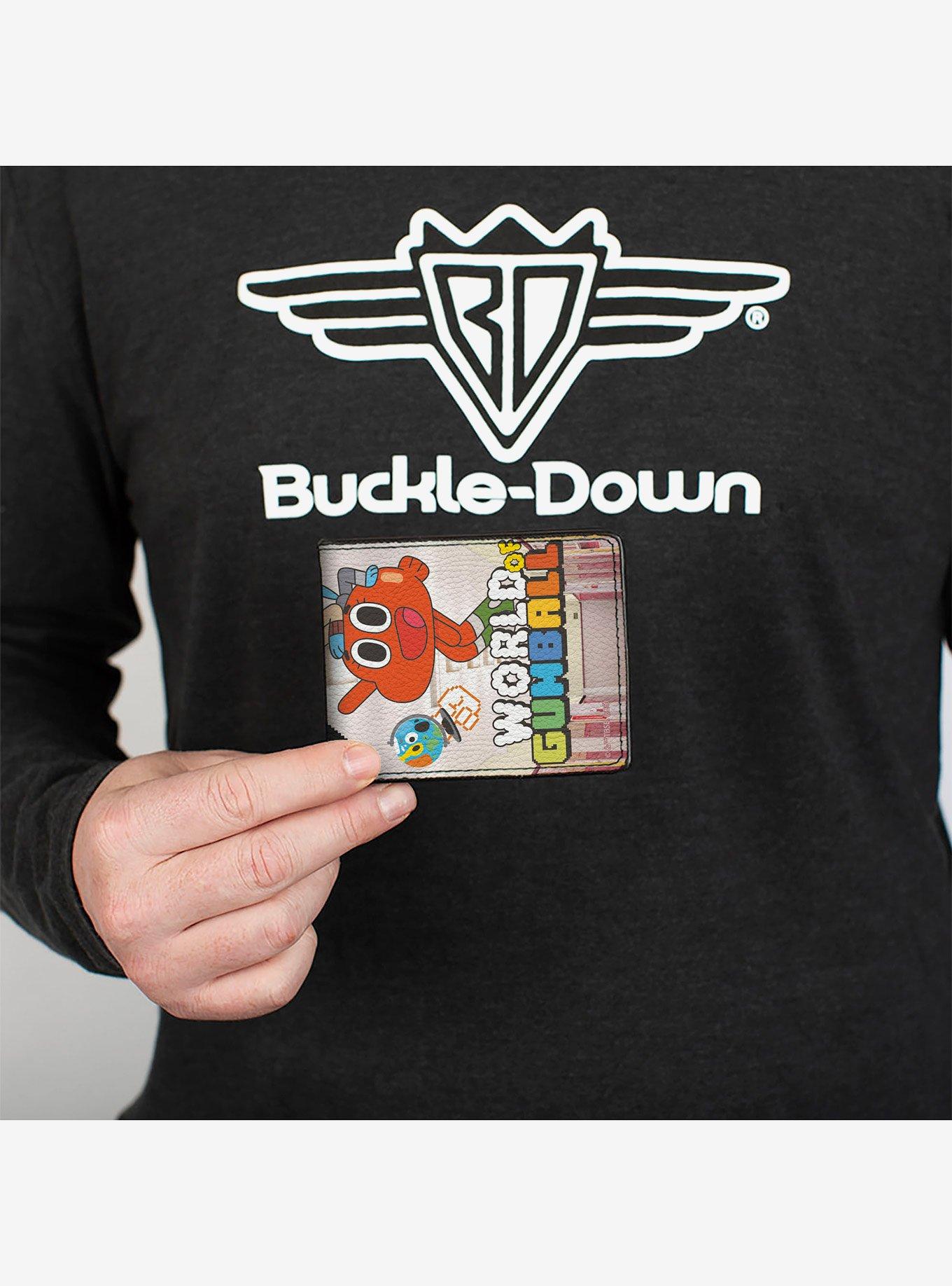 The Amazing World of Gumball Peace Pose with Darwin Bifold Wallet, , alternate - view 3