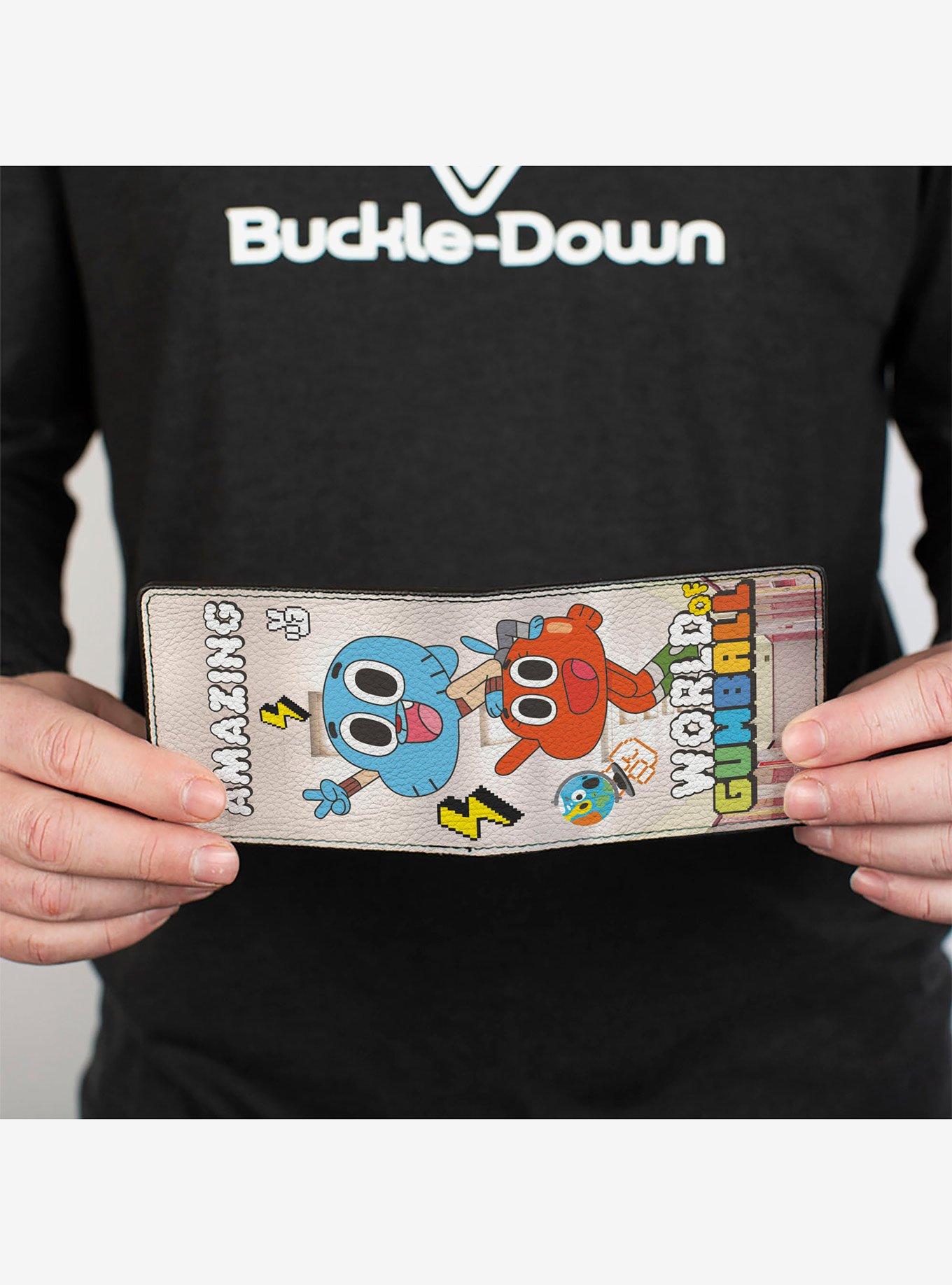 The Amazing World of Gumball Peace Pose with Darwin Bifold Wallet, , alternate - view 4