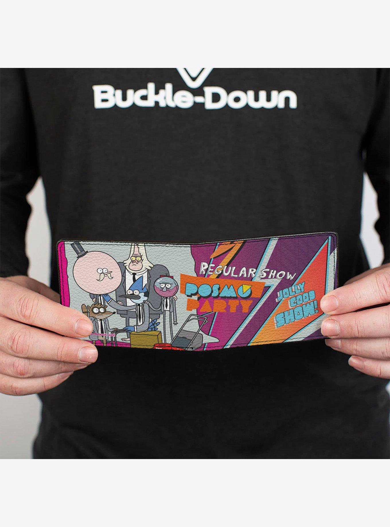 Regular Show Characters Group Posmo Party Pose Multi Bifold Wallet, , alternate - view 4