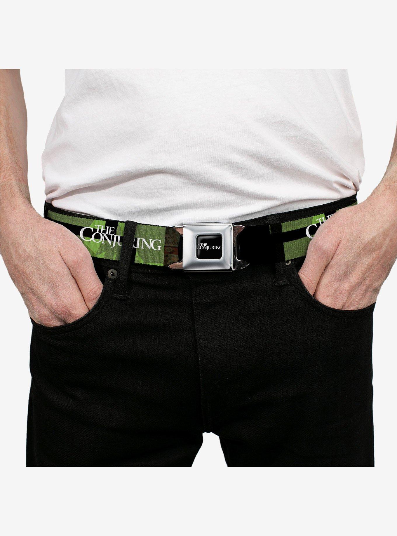 Annabelle Pose and Blocks Seatbelt Buckle Belt, MULTI, alternate - view 3