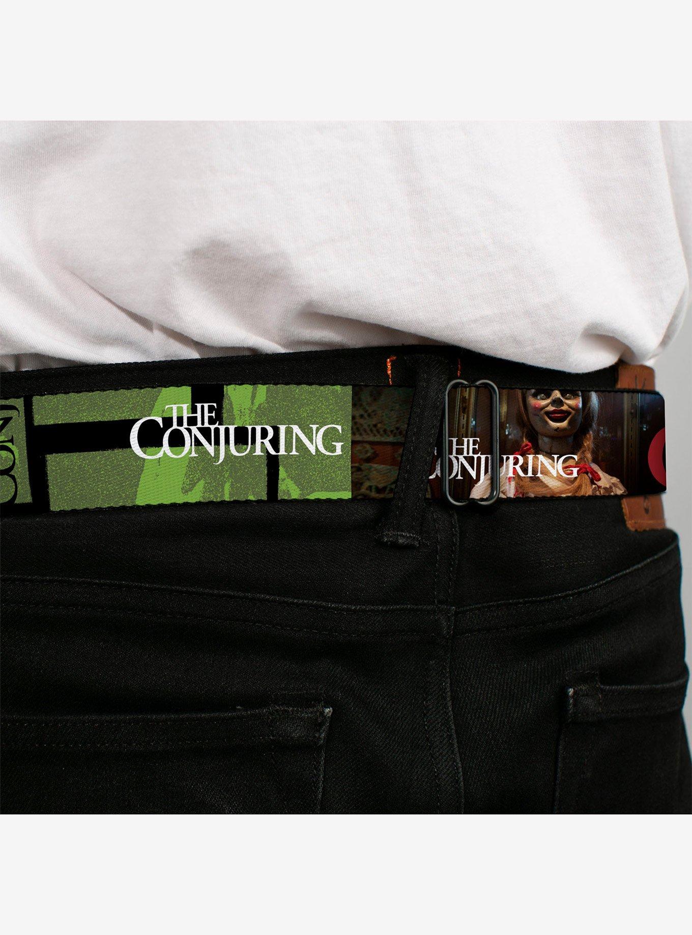 Annabelle Pose and Blocks Seatbelt Buckle Belt, MULTI, alternate - view 4