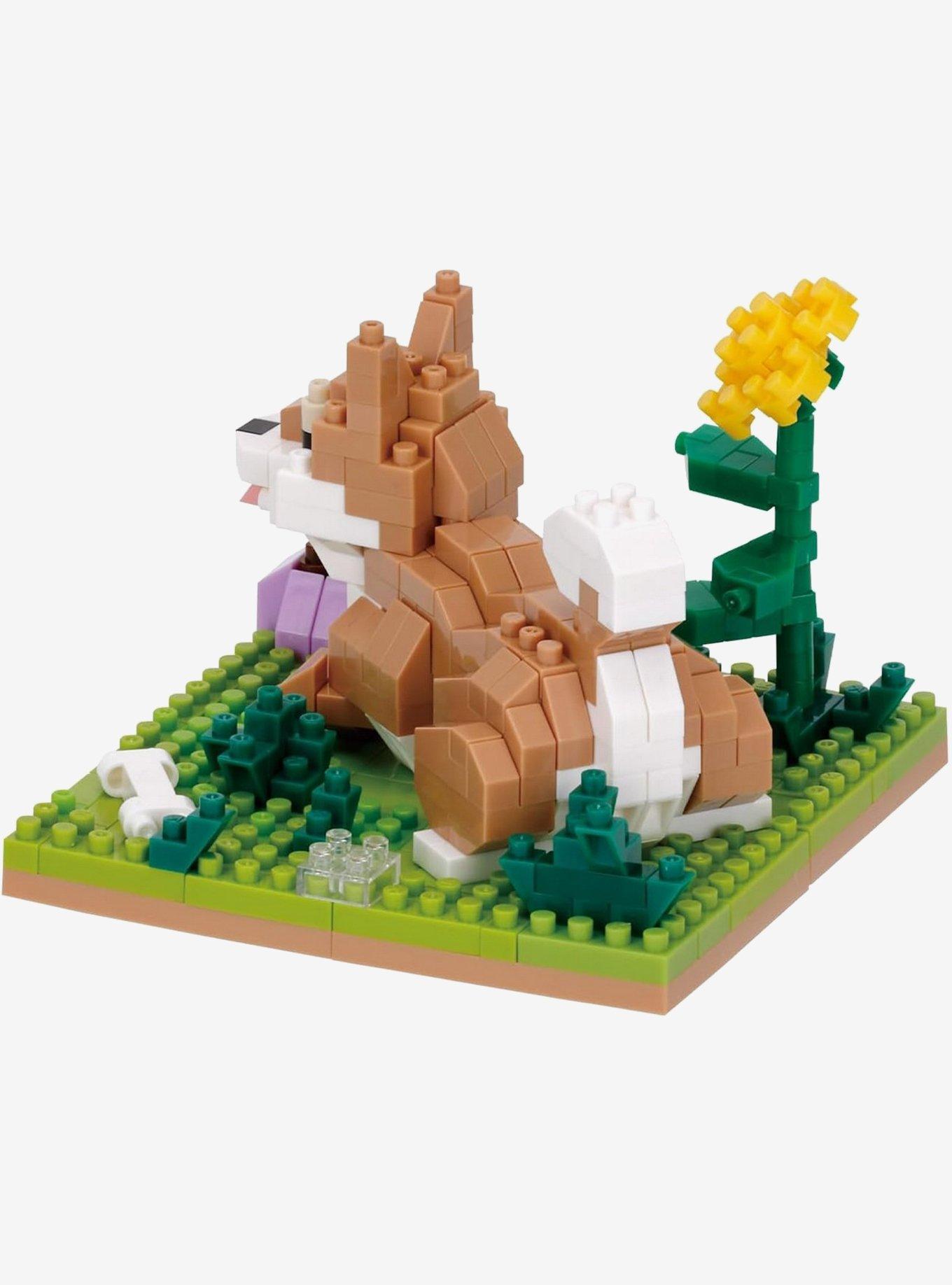 Nanoblock Dog Breed Collection Shiba Inu Build Kit, , alternate - view 2