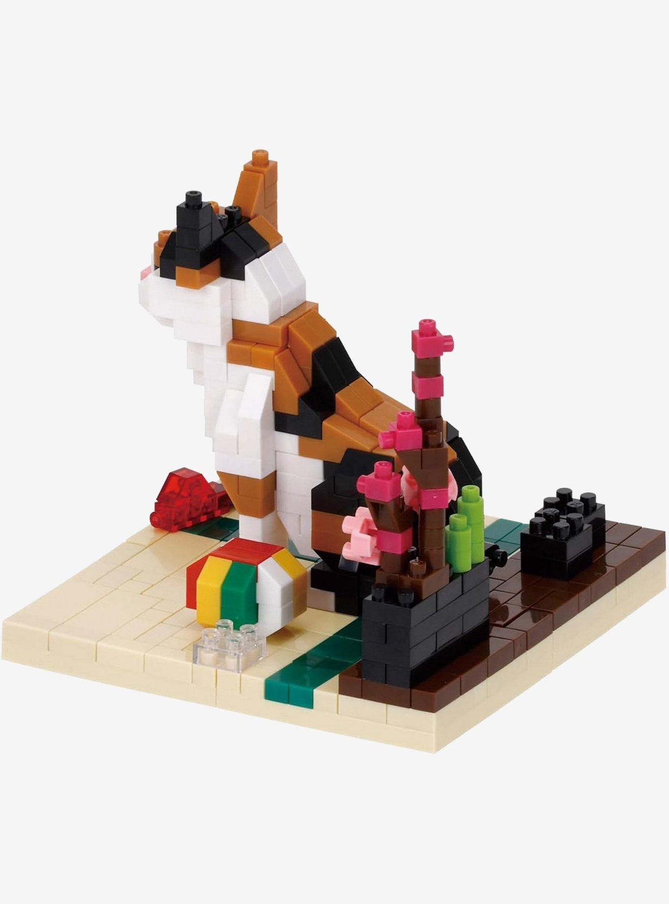 Nanoblock Cat Breed Collection Calico Cat Build Kit, , alternate - view 2